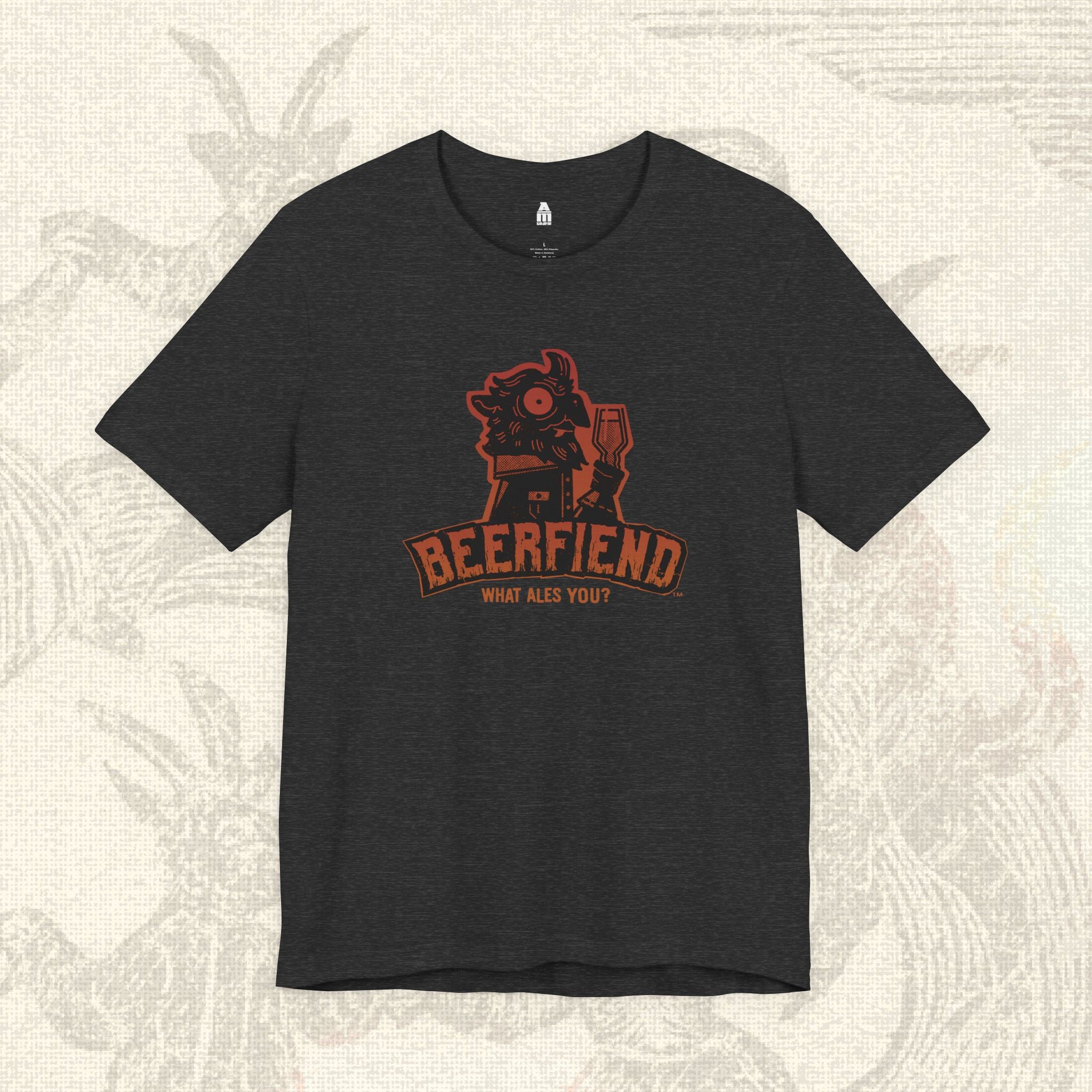 Beerfiend "What Ales You?" Demon Tee | Vintage pub style shirt