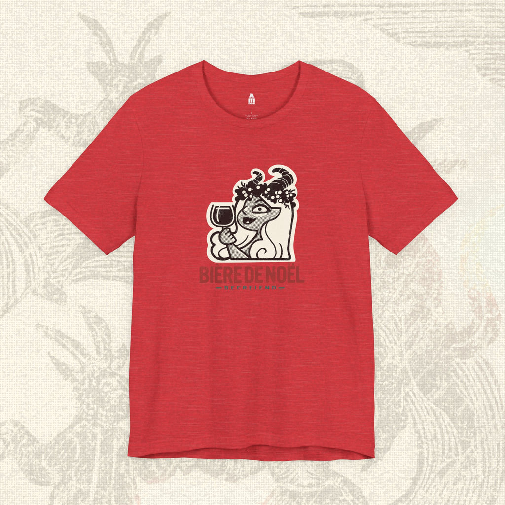 Biere de Noel Demon T-shirt | Beerfiend Holiday Ale graphic tee