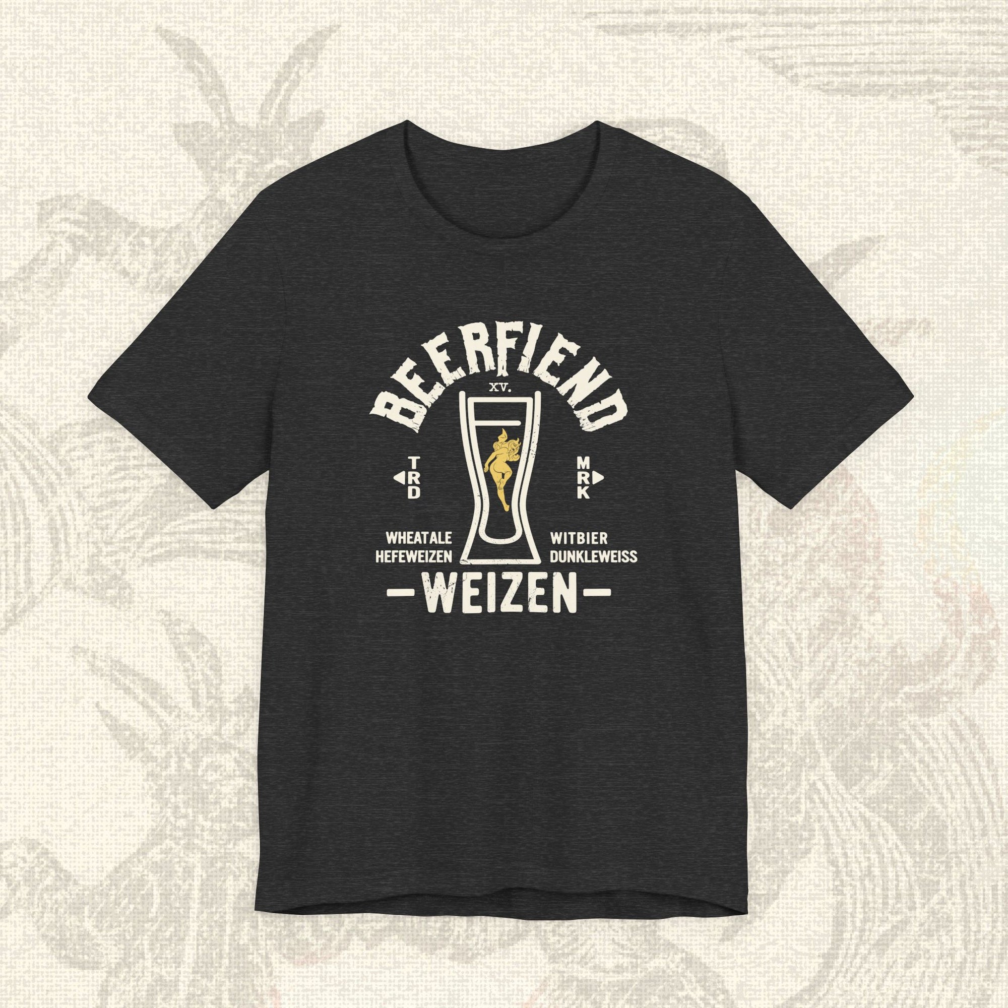 Beerfiend WEIZEN Glass Tee | Hefeweizen & Wheat Beer Style Shirt