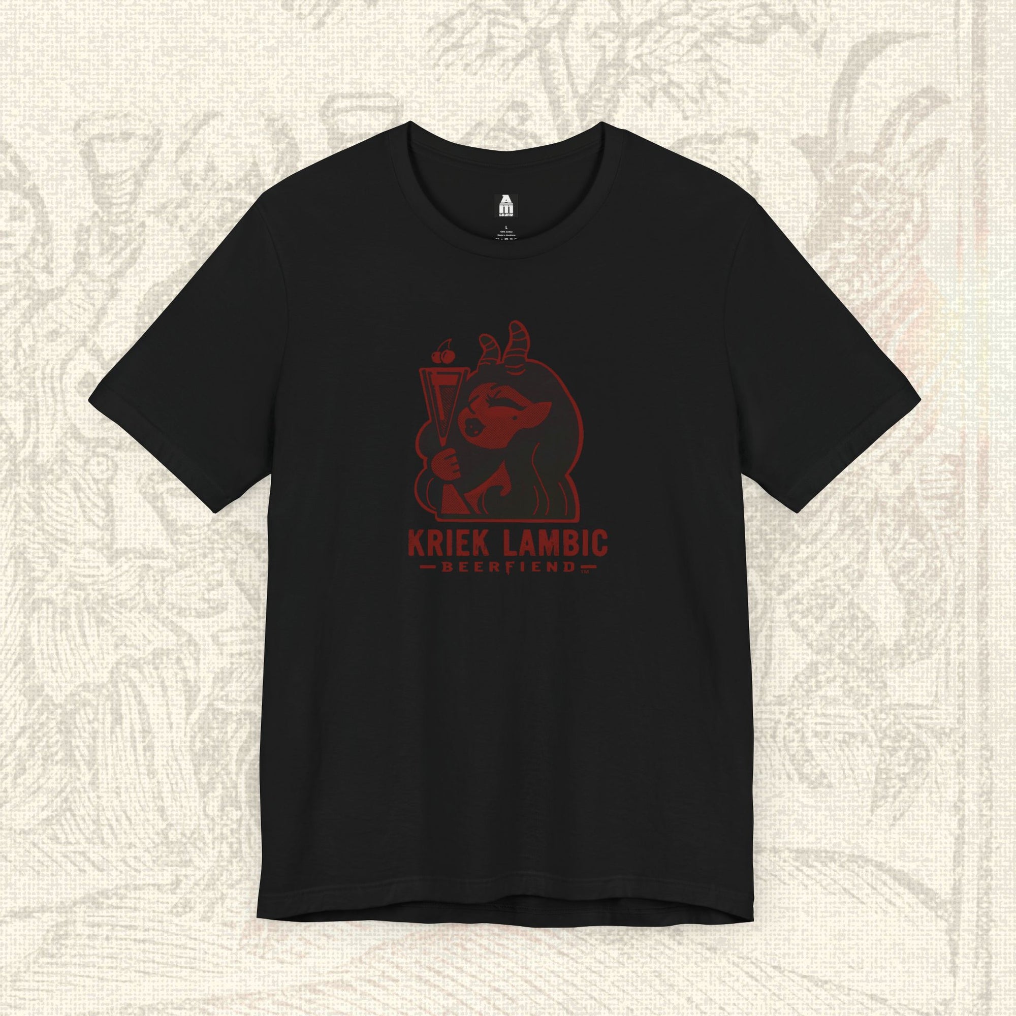 Kriek Demon T-Shirt | Beerfiend Red Cherry Beer Graphic Tee