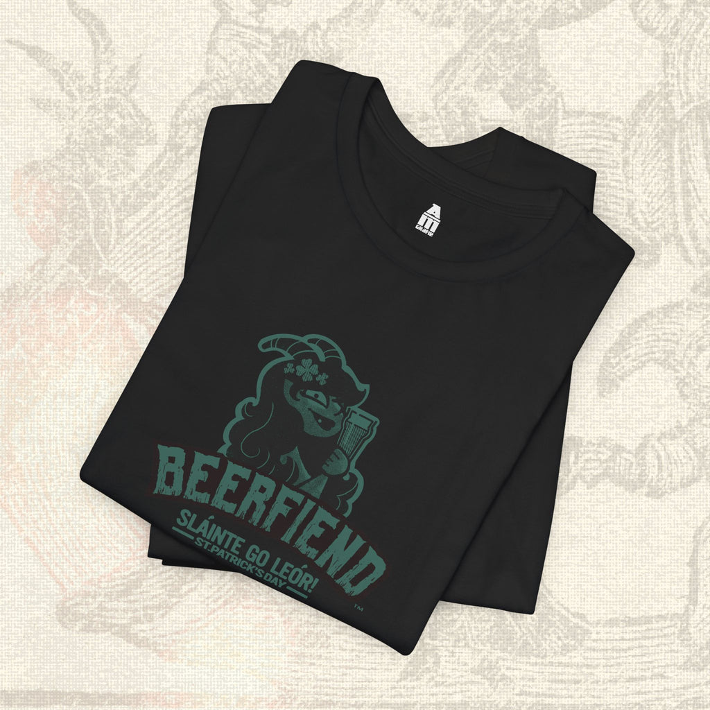 Beerfiend “Sláinte Go Leor” St. Patrick’s Day T-Shirt | Ale-Wytch tee