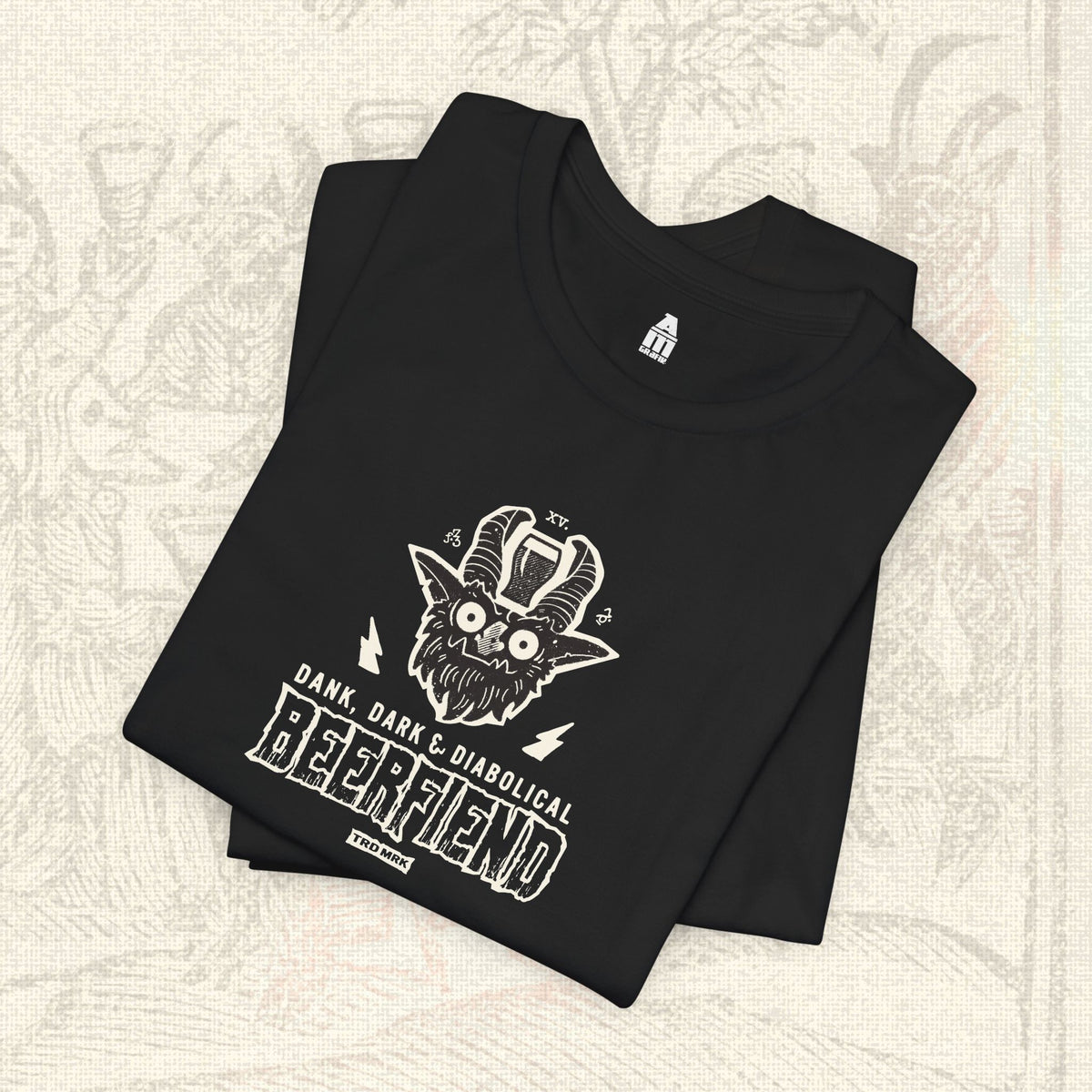 DEMON'S HEAD BEERFIEND TEE/ Dark, Dark, Diabolical Shirt