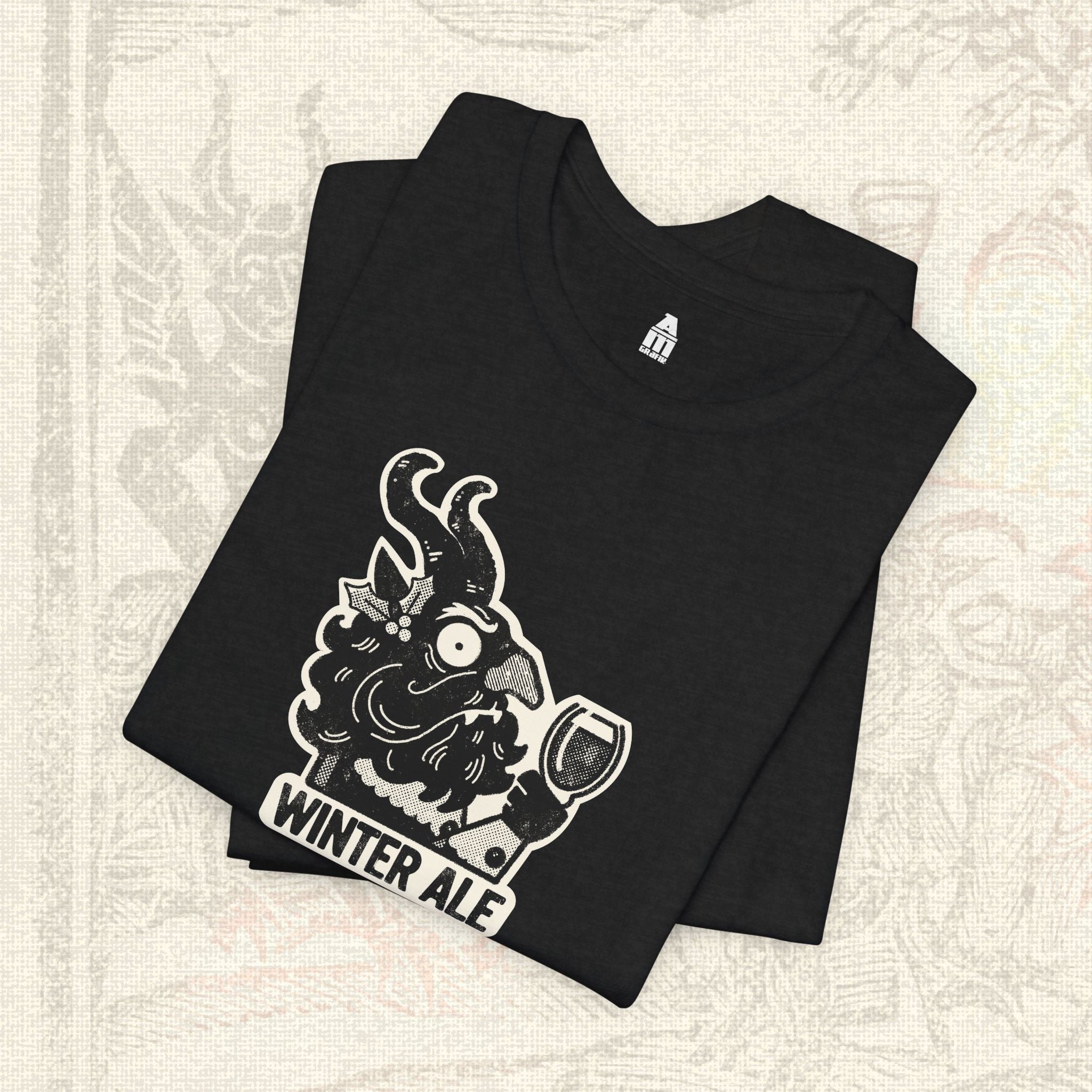 Beerfiend "Winter Ale" Krampus Tee | Seasonal Craft Beer T-Shirt