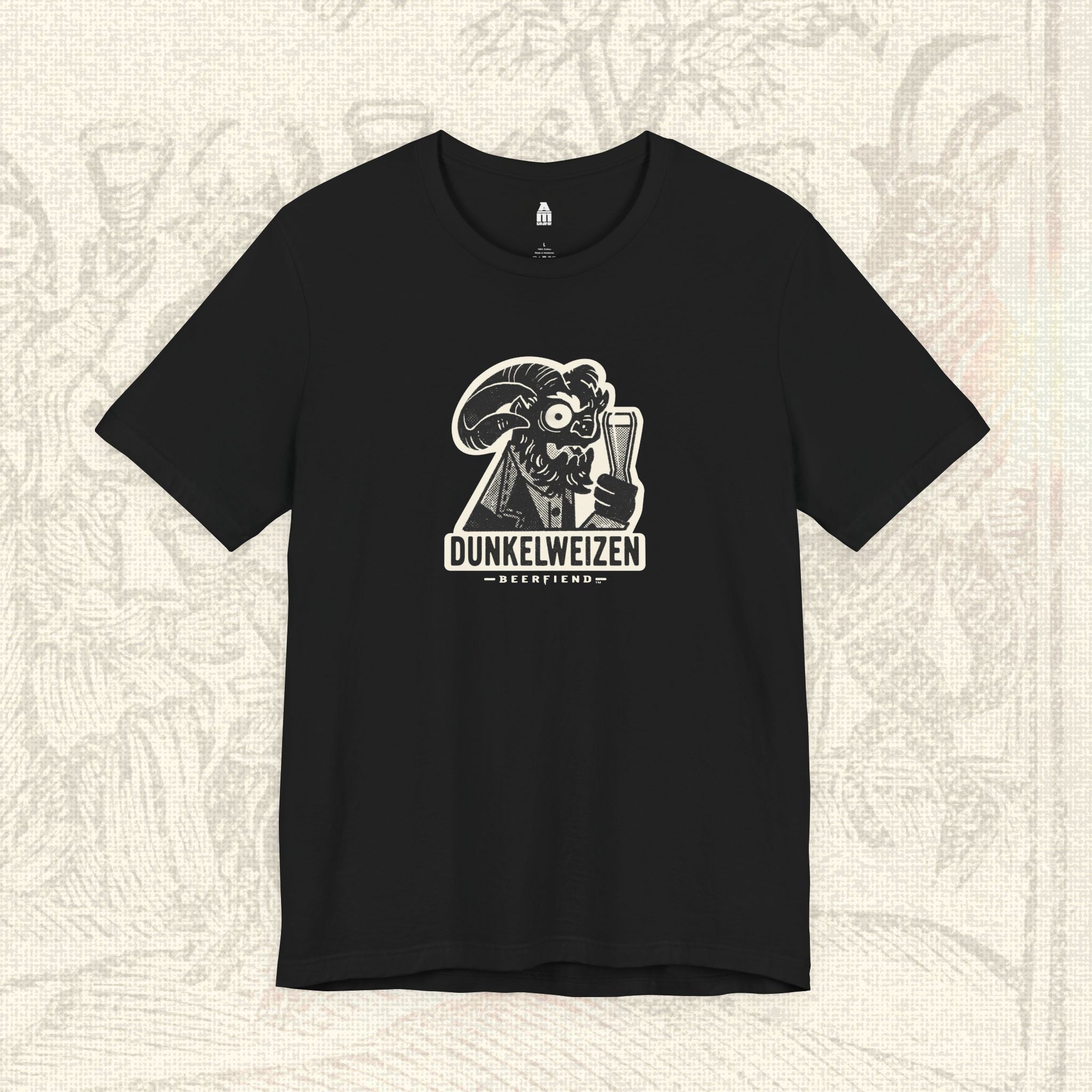 Dunkelweizen Beerfiend T-Shirt | Retro beer lover tee