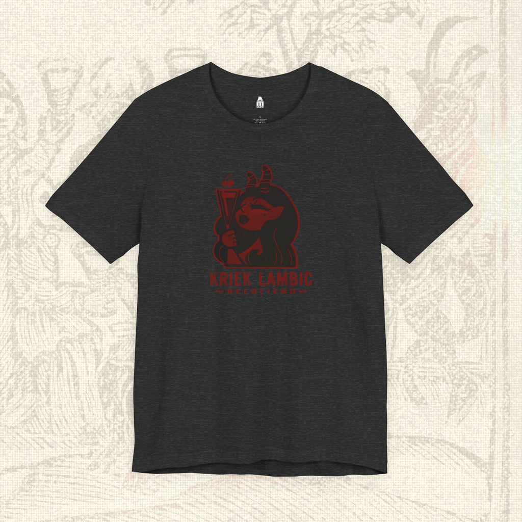 Kriek Demon T-Shirt | Beerfiend Red Cherry Beer Graphic Tee