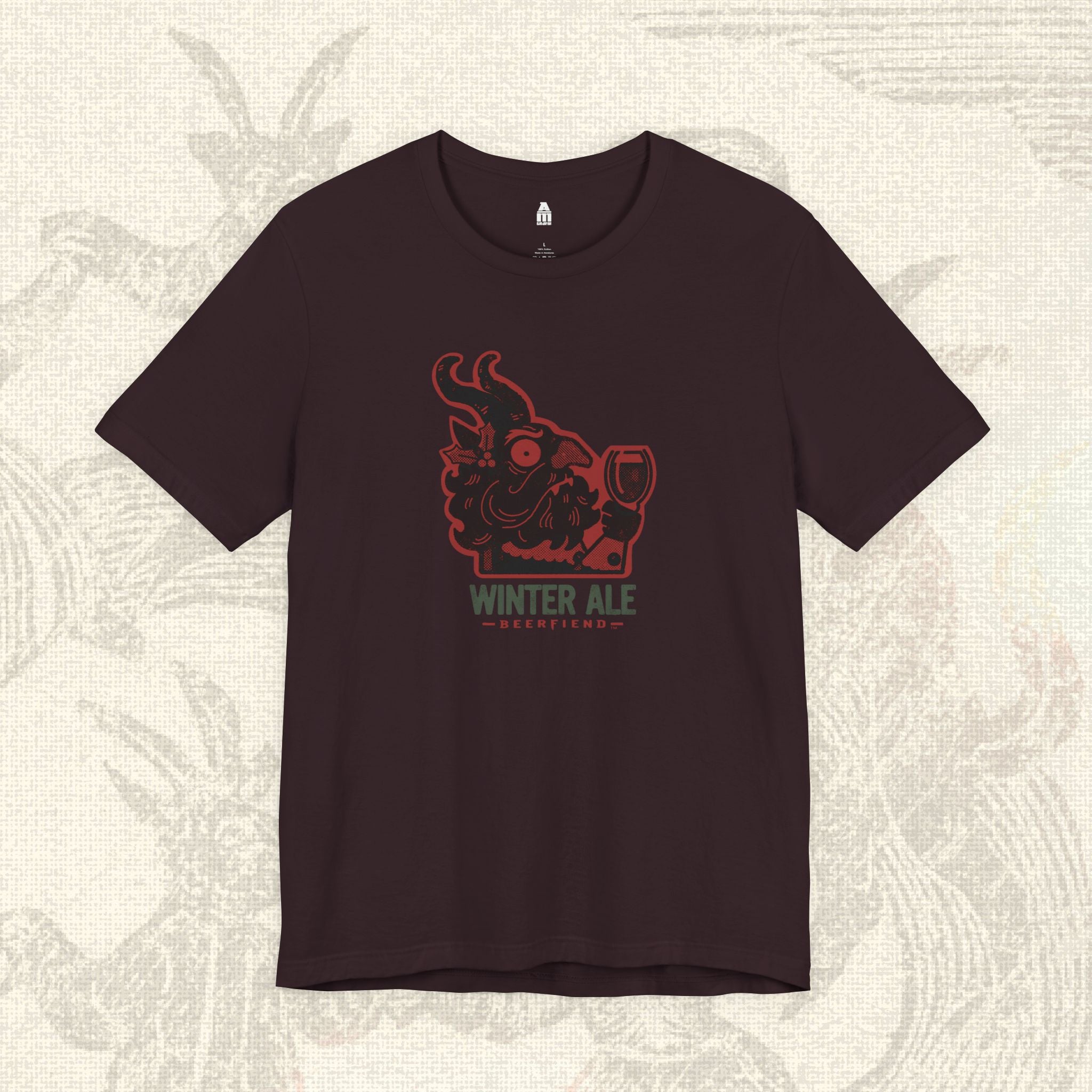 Krampus "Winter Ale" Beerfiend Tee | Seasonal Craft Beer T-Shirt