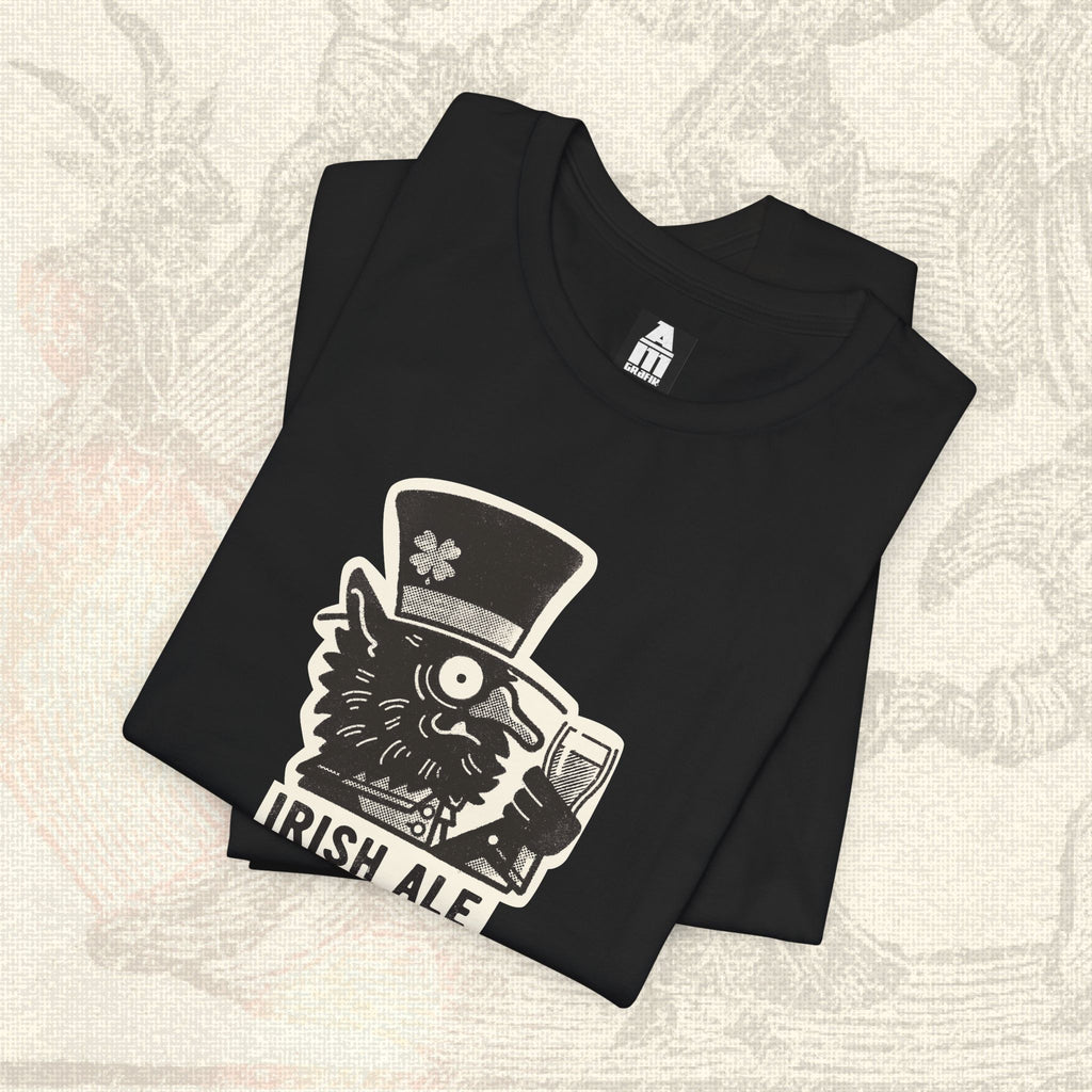 Irish Ale Beerfiend T-Shirt  | Retro graphic beer style tee