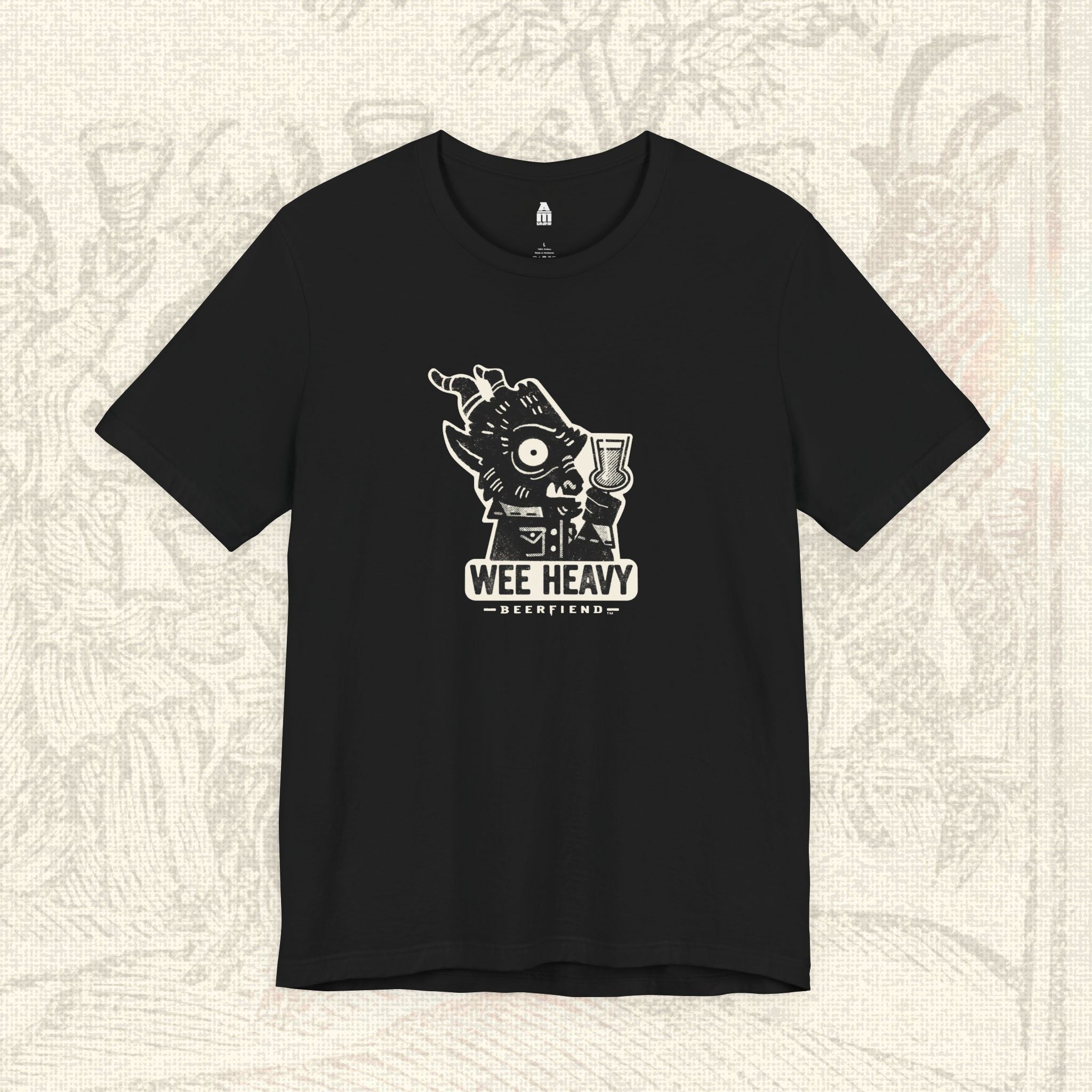 Beerfiend Wee Heavy Demon Tee | Scotch Ale Malt-Rich Mischief