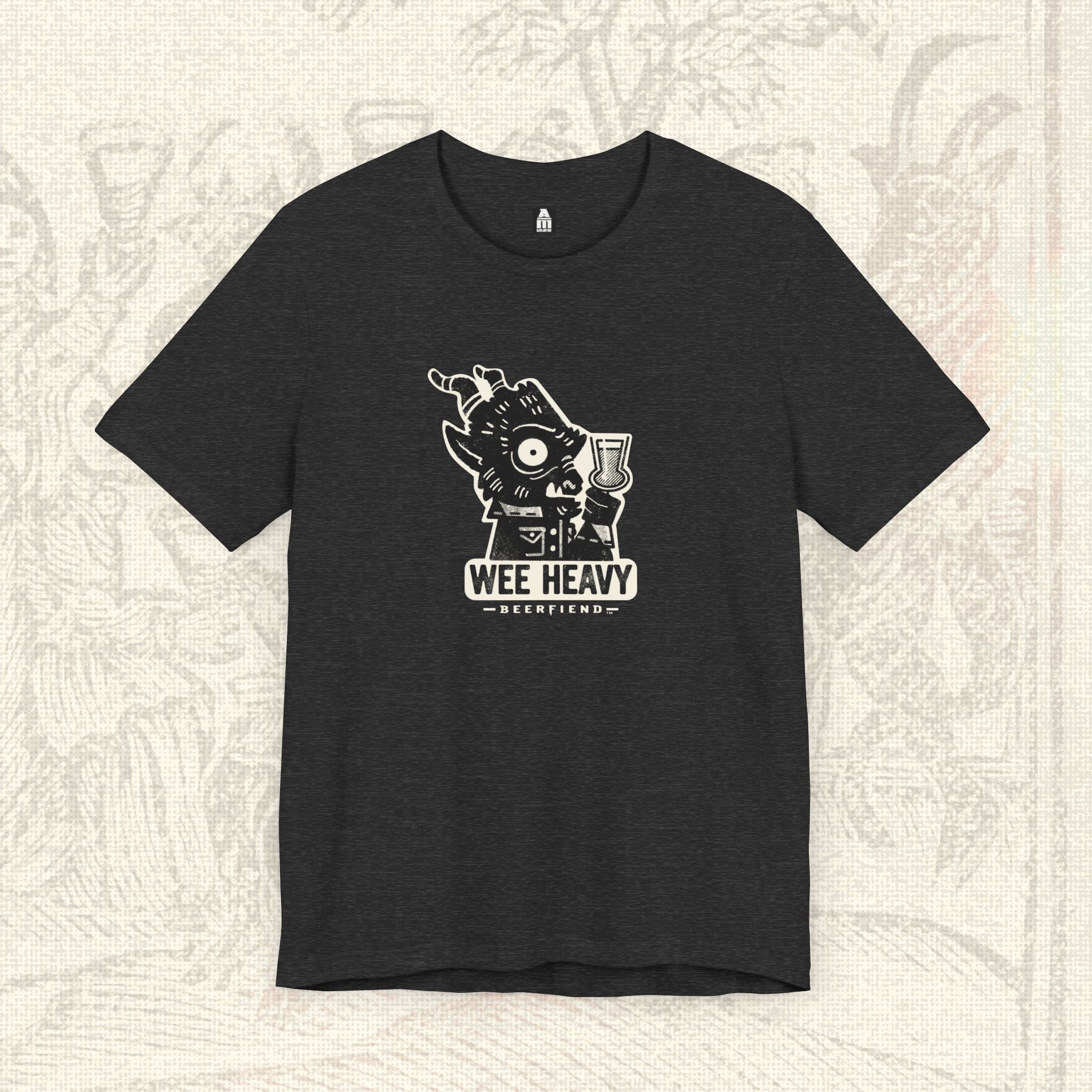 Beerfiend Wee Heavy Demon Tee | Scotch Ale Malt-Rich Mischief