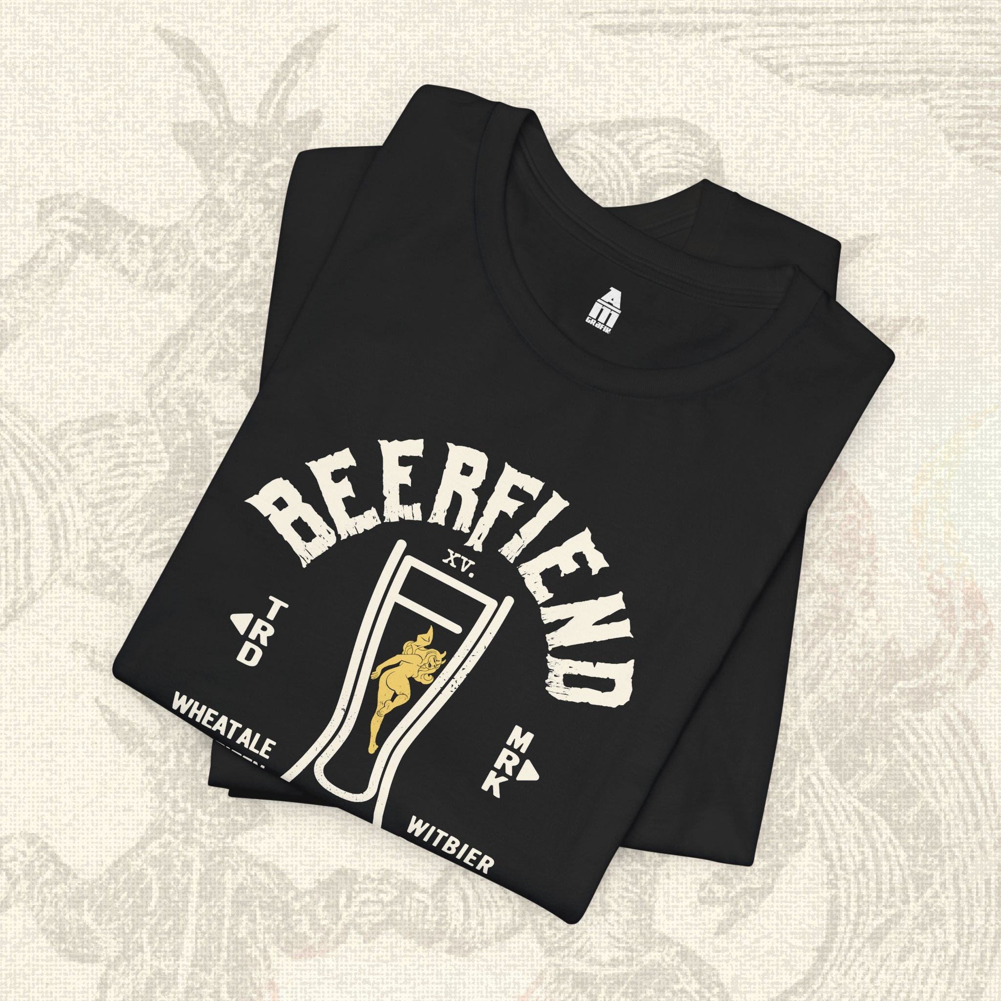 Beerfiend WEIZEN Glass Tee | Hefeweizen & Wheat Beer Style Shirt