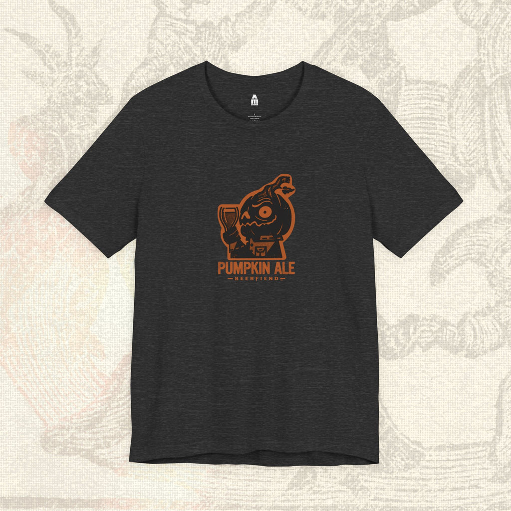 Pumpkin Ale Jack'O'Lantern Tee | Beerfiend Halloween themed graphic T-shirt