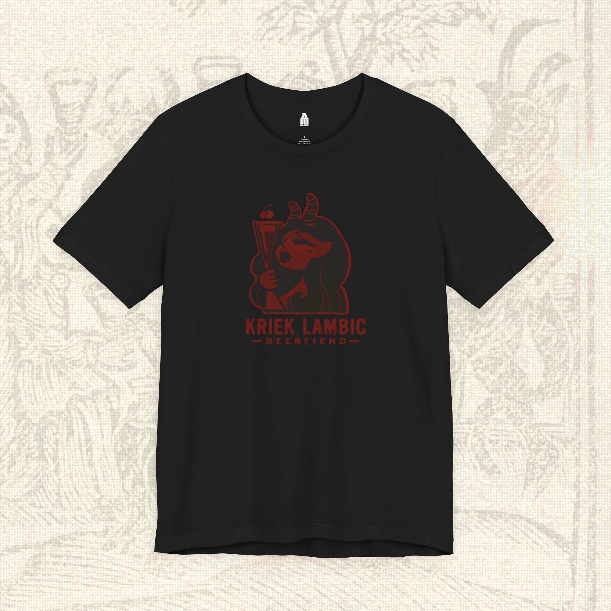 Kriek Demon T-Shirt | Beerfiend Red Cherry Beer Graphic Tee