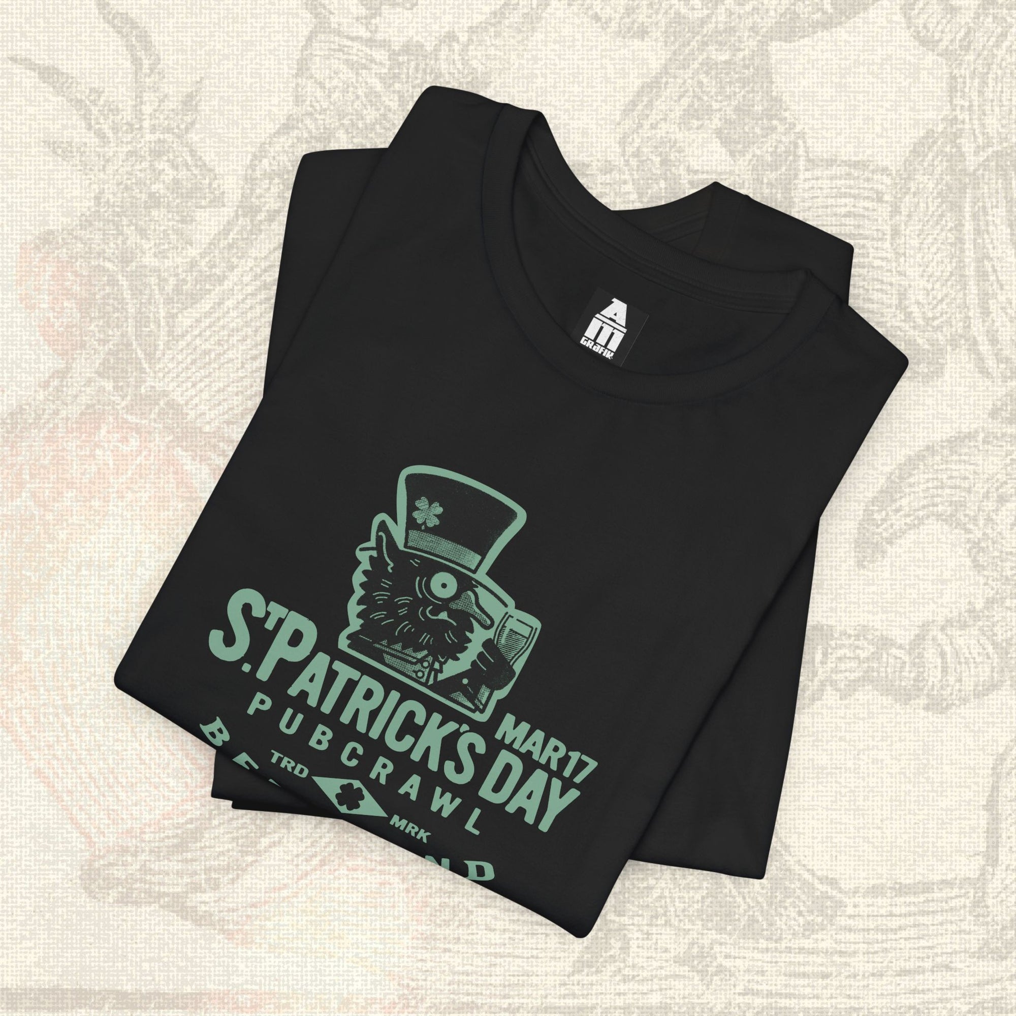 St.Patricks Day Pubcrawl Beerfiend t-shirt | Irish craft brewery style tee