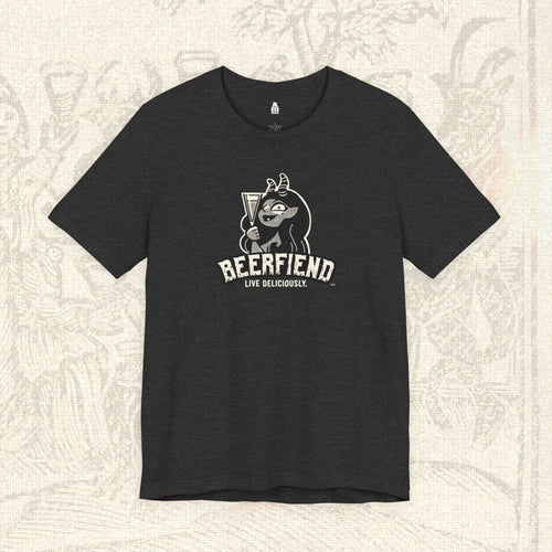 "Live Deliciously" Beerfiend Tee | Craft Beer graphic t-shirt