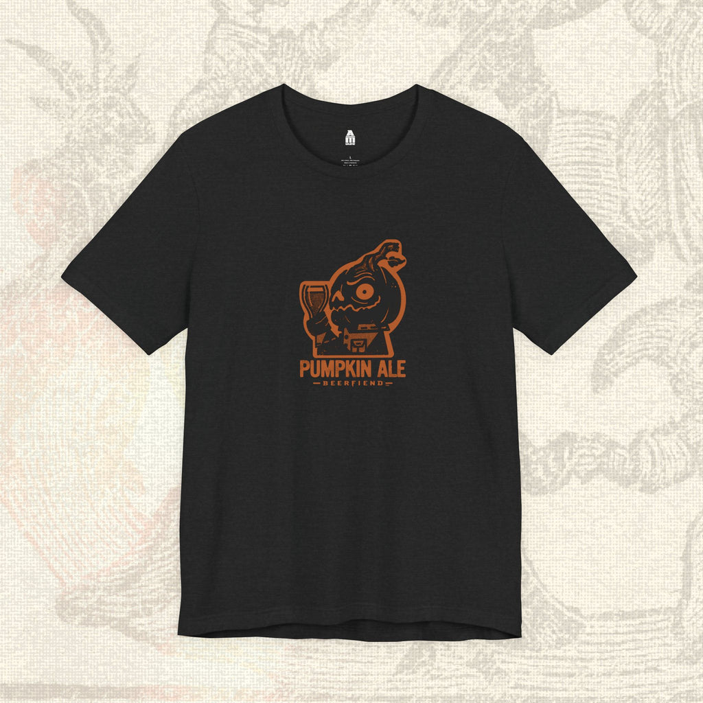 Pumpkin Ale Jack'O'Lantern Tee | Beerfiend Halloween themed graphic T-shirt