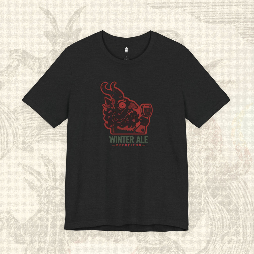 Krampus "Winter Ale" Beerfiend Tee | Seasonal Craft Beer T-Shirt