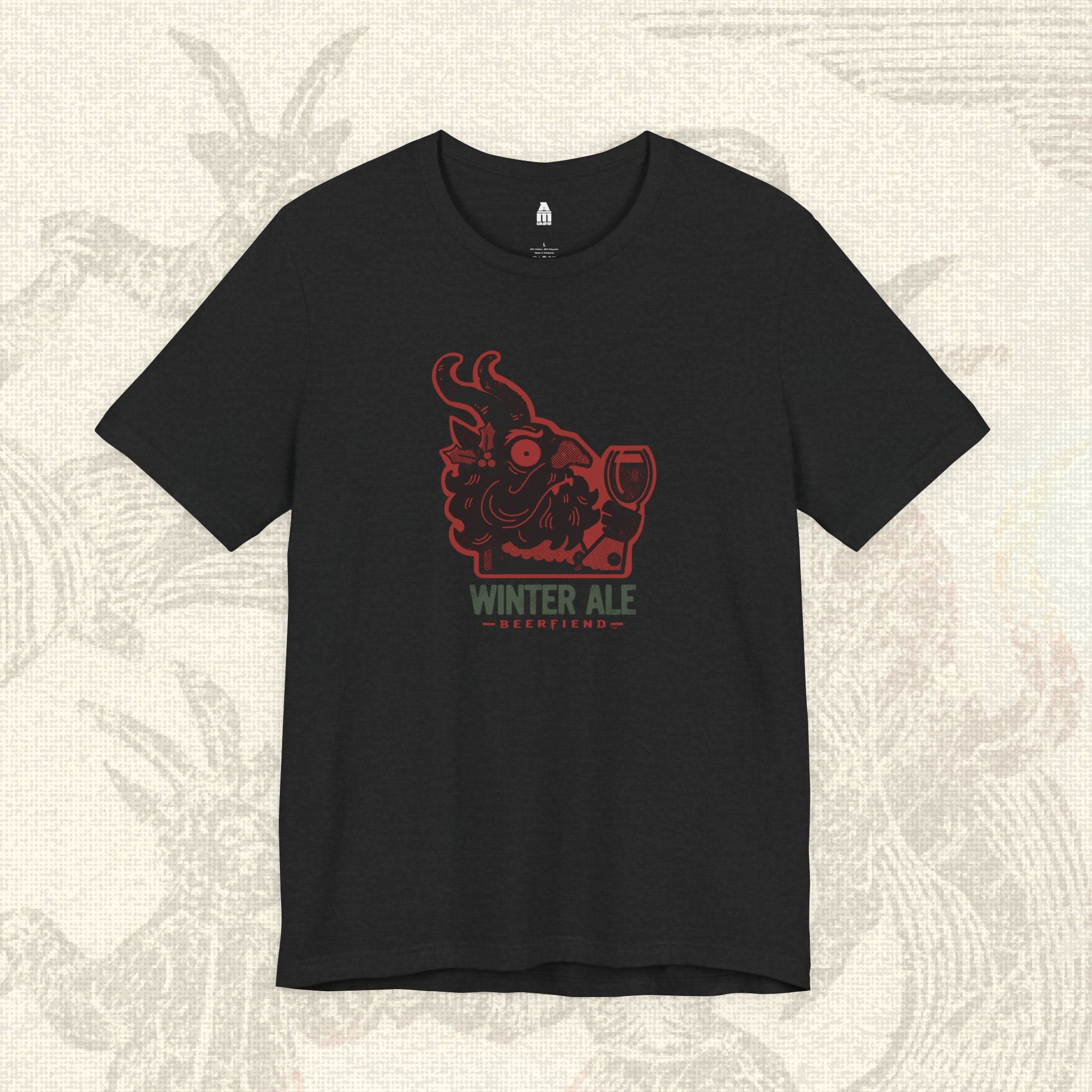 Krampus "Winter Ale" Beerfiend Tee | Seasonal Craft Beer T-Shirt