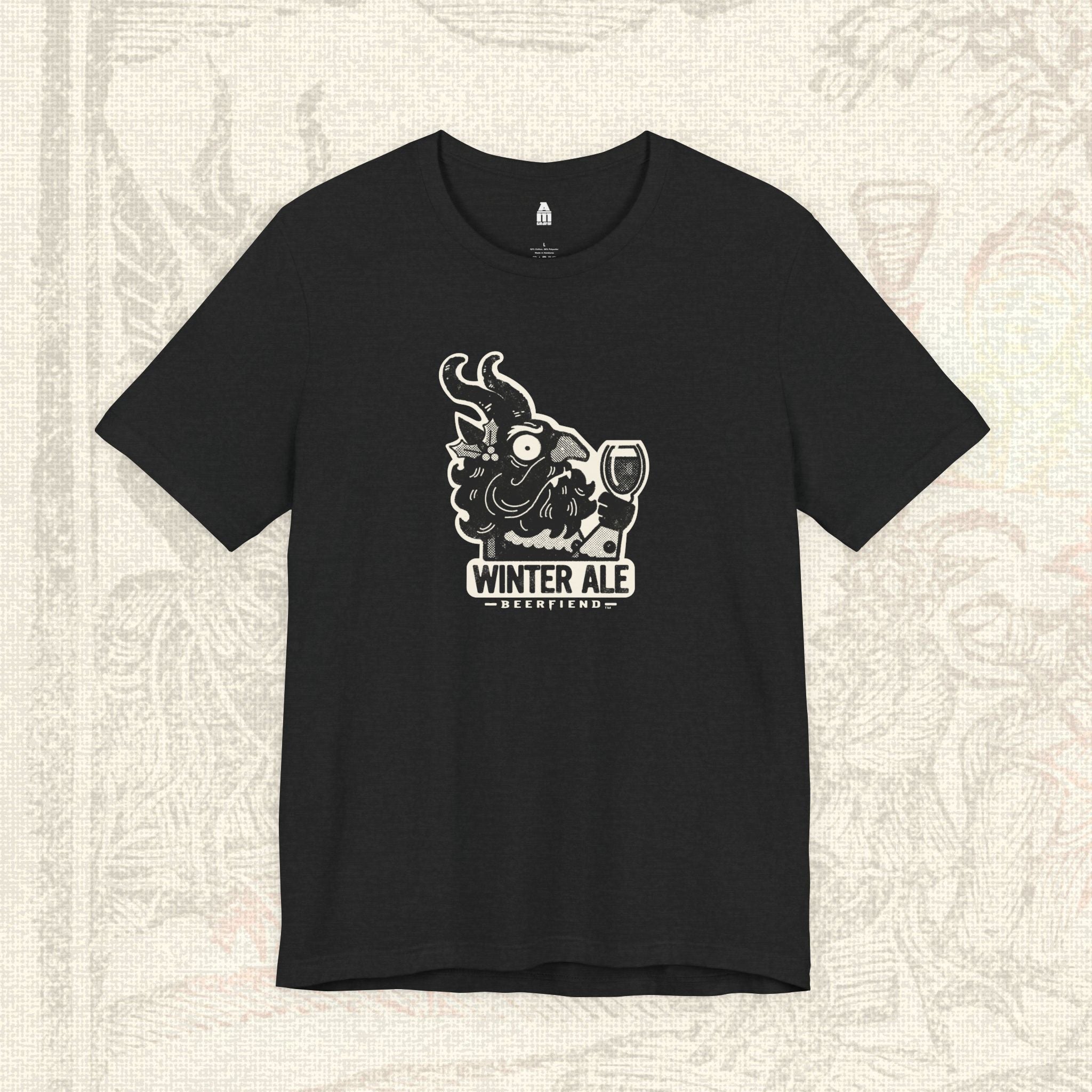 Beerfiend "Winter Ale" Krampus Tee | Seasonal Craft Beer T-Shirt