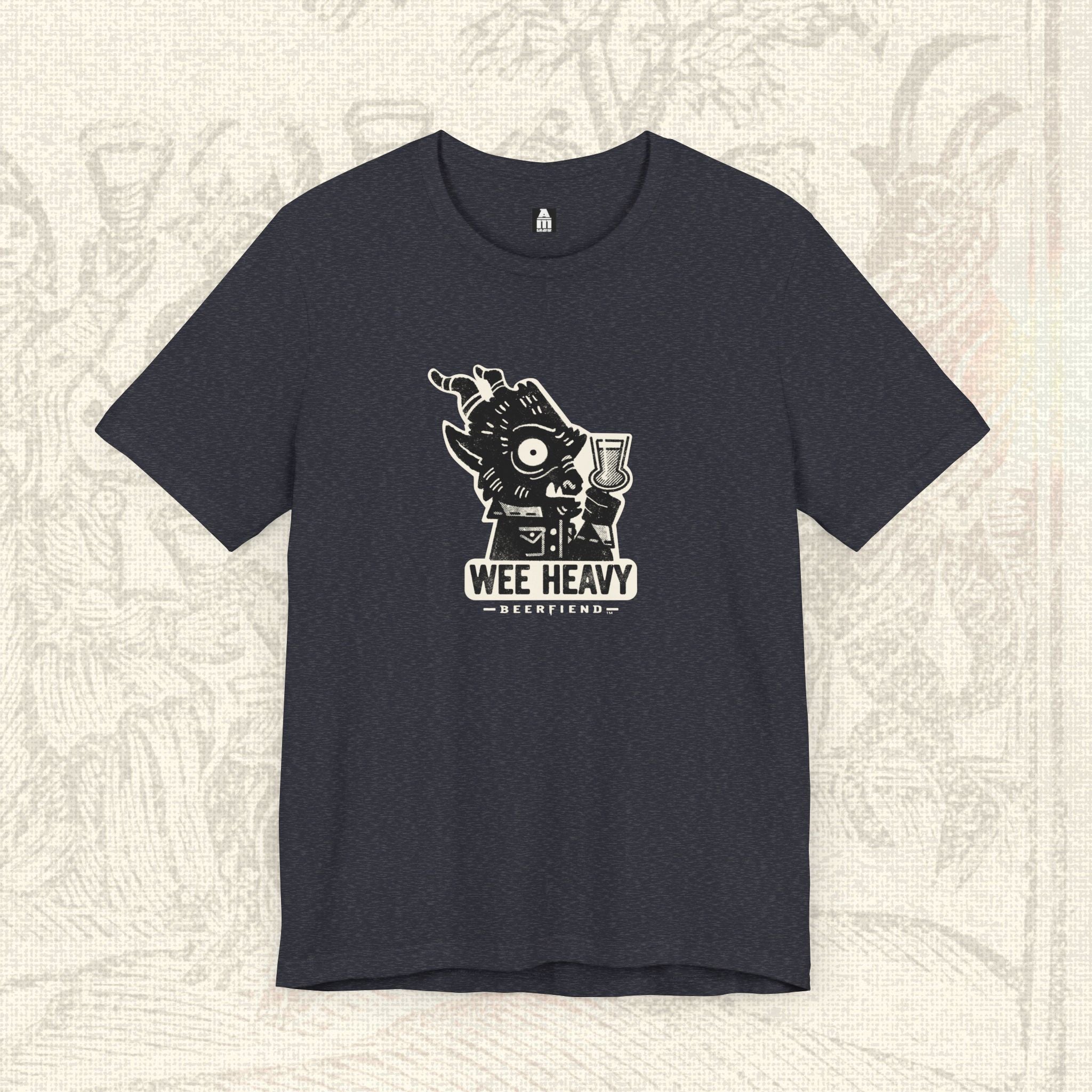 Beerfiend Wee Heavy Demon Tee | Scotch Ale Malt-Rich Mischief
