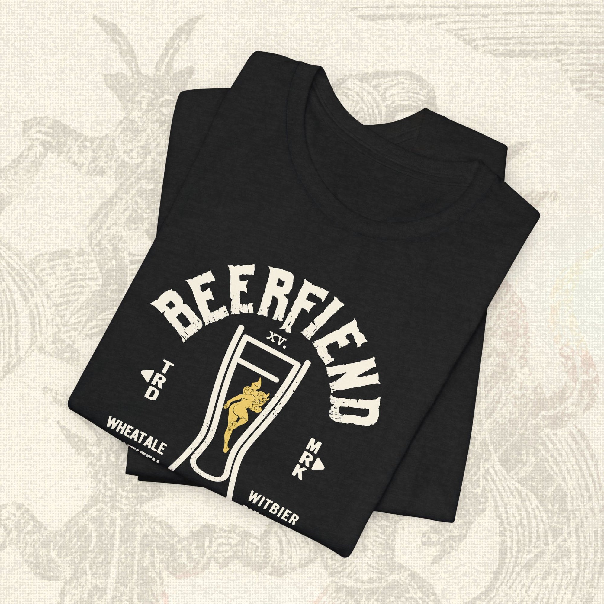 Beerfiend WEIZEN Glass Tee | Hefeweizen & Wheat Beer Style Shirt