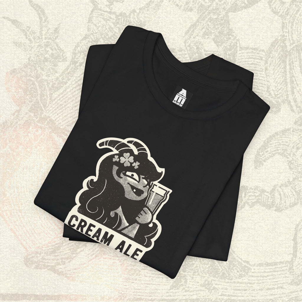 Cream Ale Beerfiend T-Shirt  | Retro Irish beer style tee