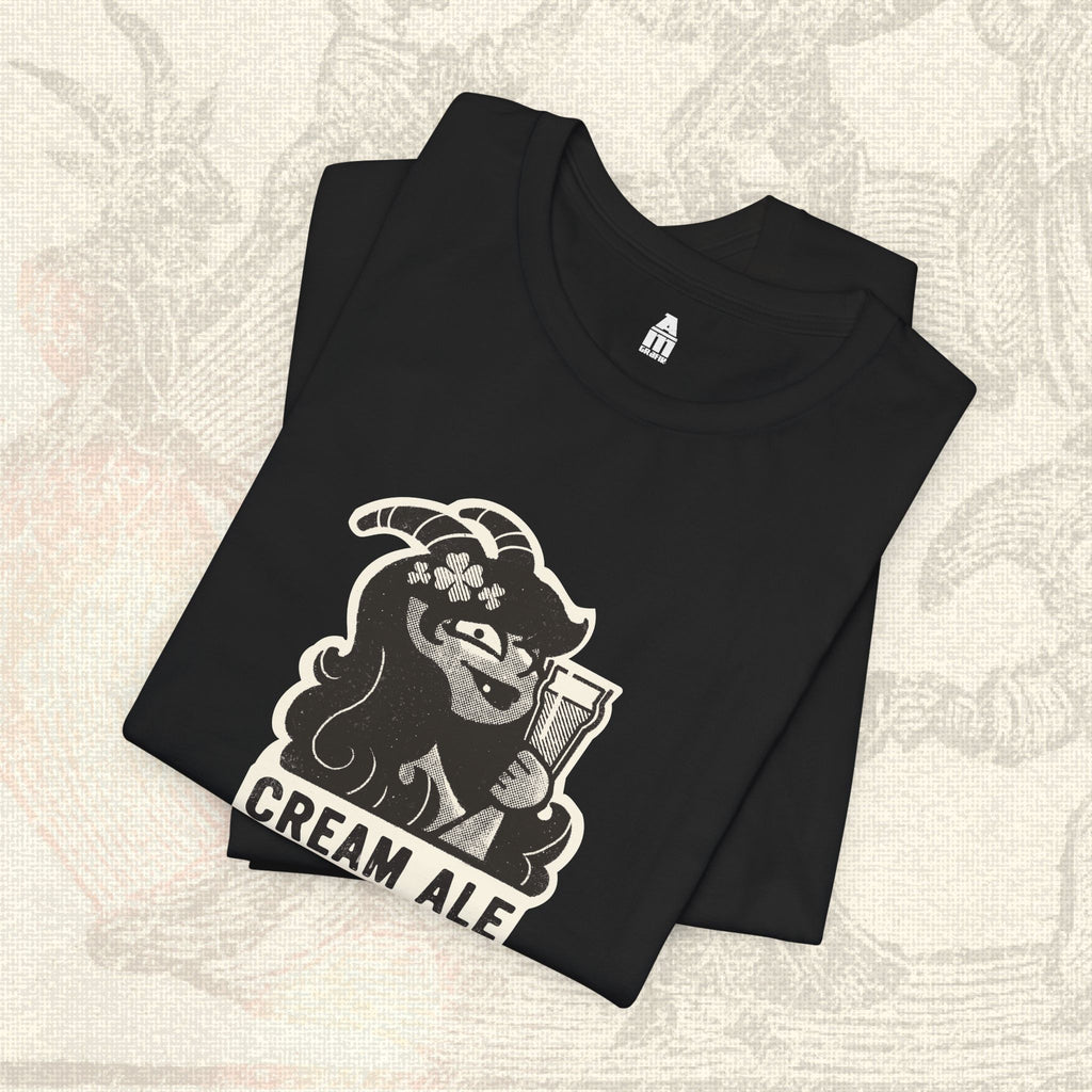 Cream Ale Beerfiend T-Shirt  | Retro Irish beer style tee