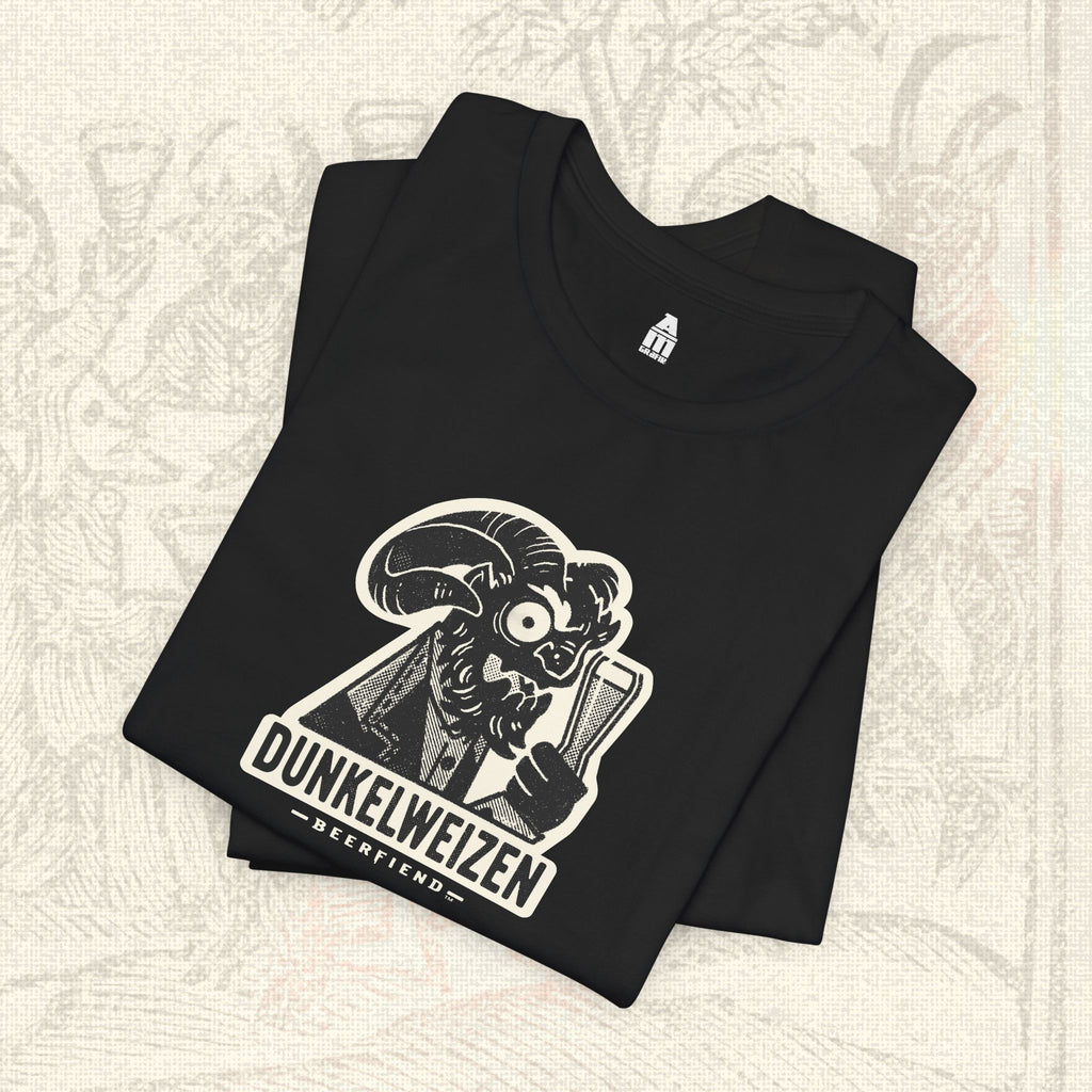 Dunkelweizen Beerfiend T-Shirt | Retro beer lover tee
