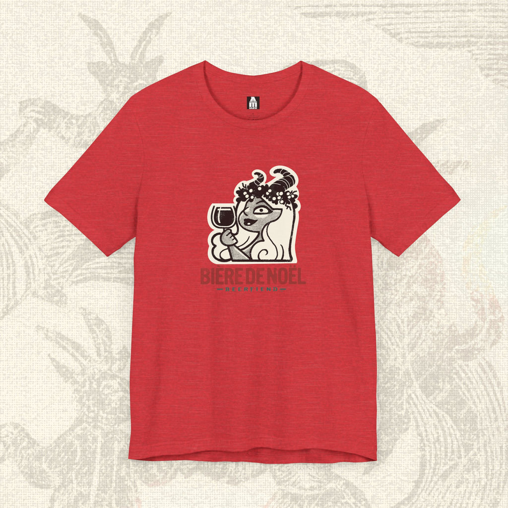 Biere de Noel Demon T-shirt | Beerfiend Holiday Ale graphic tee