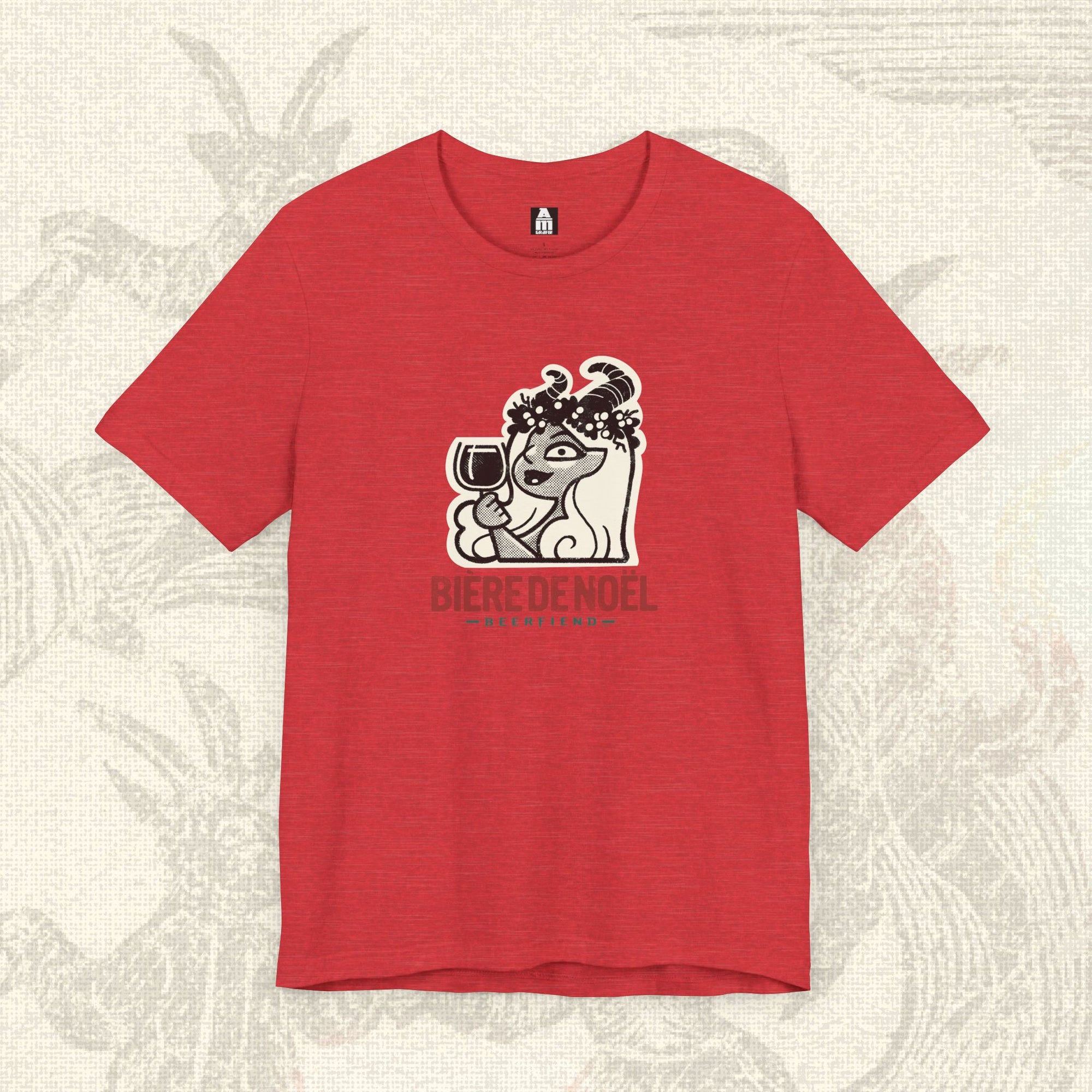 Biere de Noel Demon T-shirt | Beerfiend Holiday Ale graphic tee