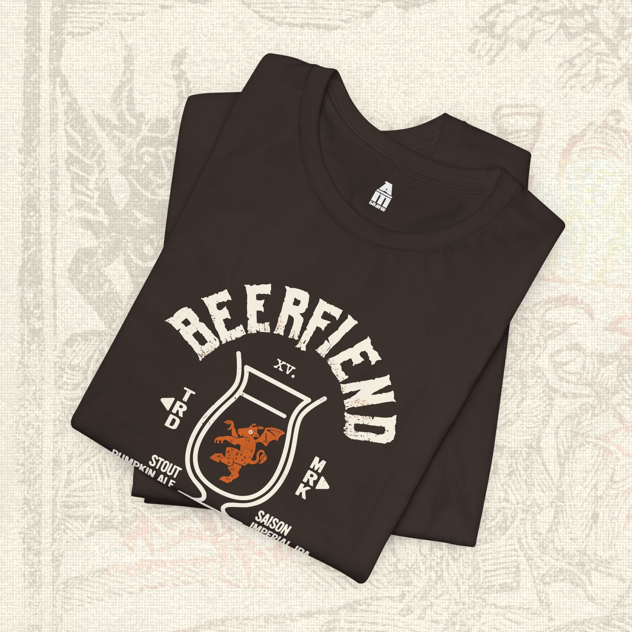 Beerfiend TULIP Glass Tee | Saison, Stout & Imperial IPA Shirt