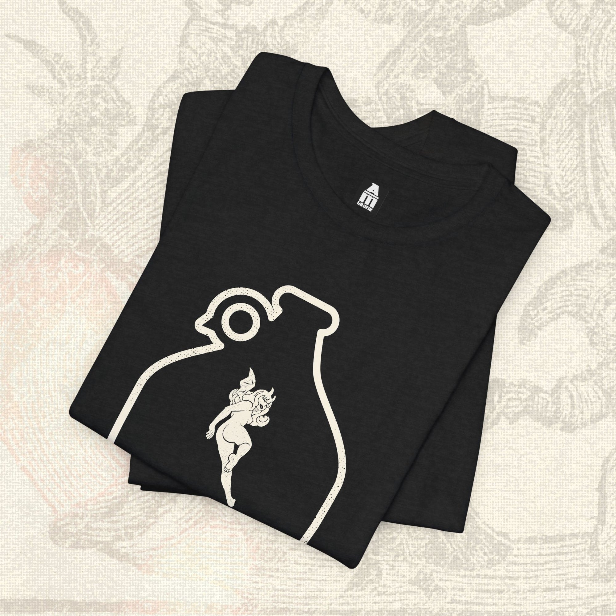 Beerfiend “Growler Series – Cheeky Pale Devil” Tee | 66.6 fl oz of Mischief