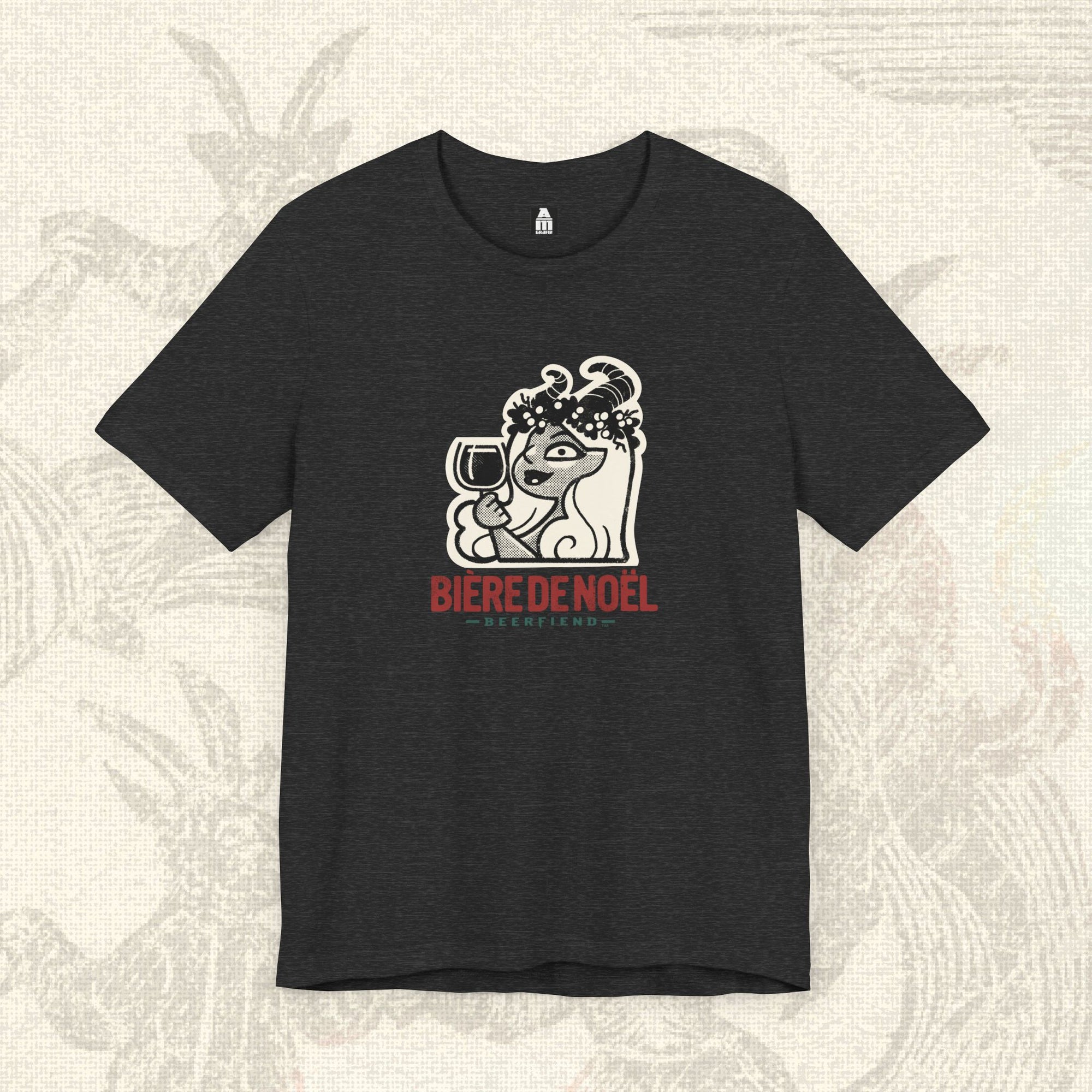 Biere de Noel Demon T-shirt | Beerfiend Holiday Ale graphic tee