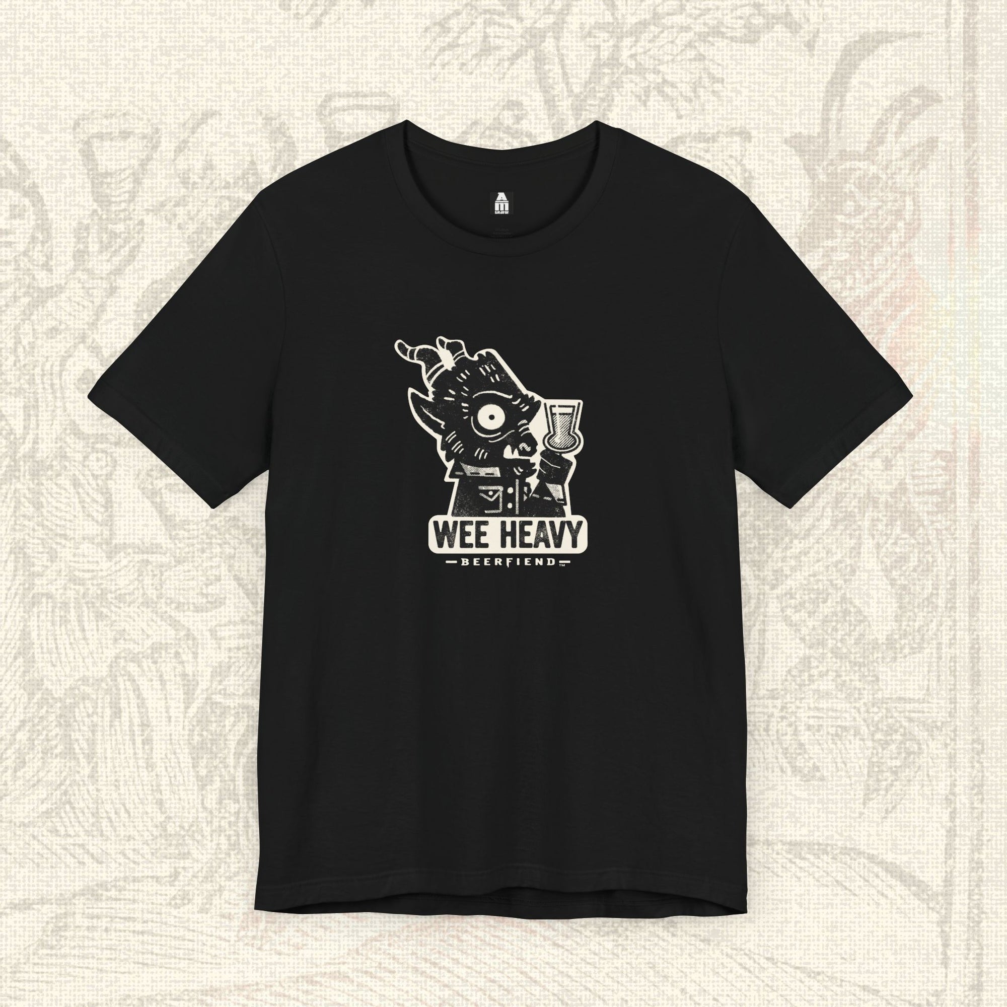 Beerfiend Wee Heavy Demon Tee | Scotch Ale Malt-Rich Mischief