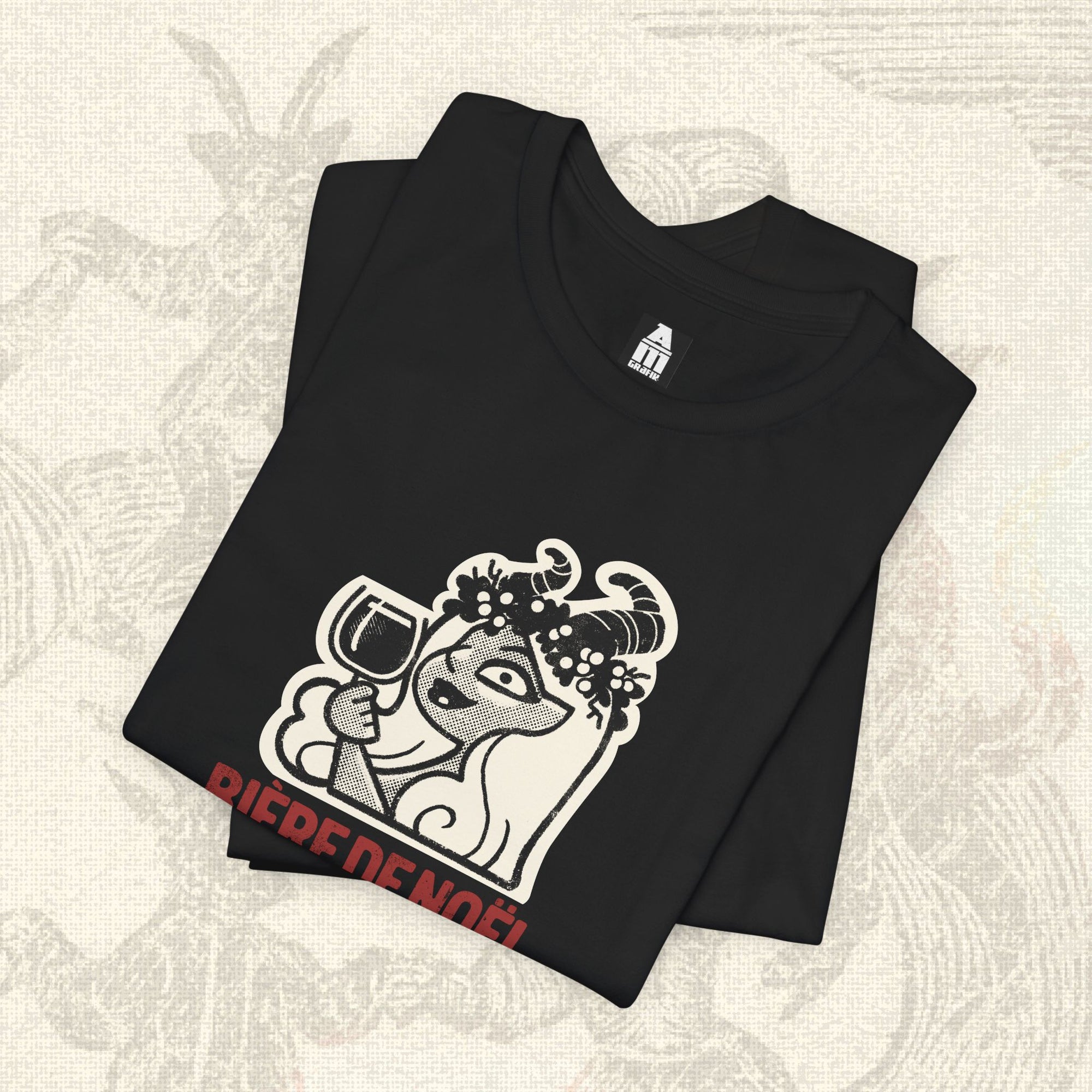 Biere de Noel Demon T-shirt | Beerfiend Holiday Ale graphic tee