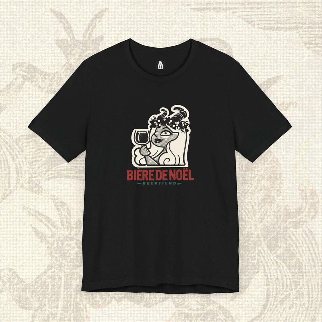 Biere de Noel Demon T-shirt | Beerfiend Holiday Ale graphic tee