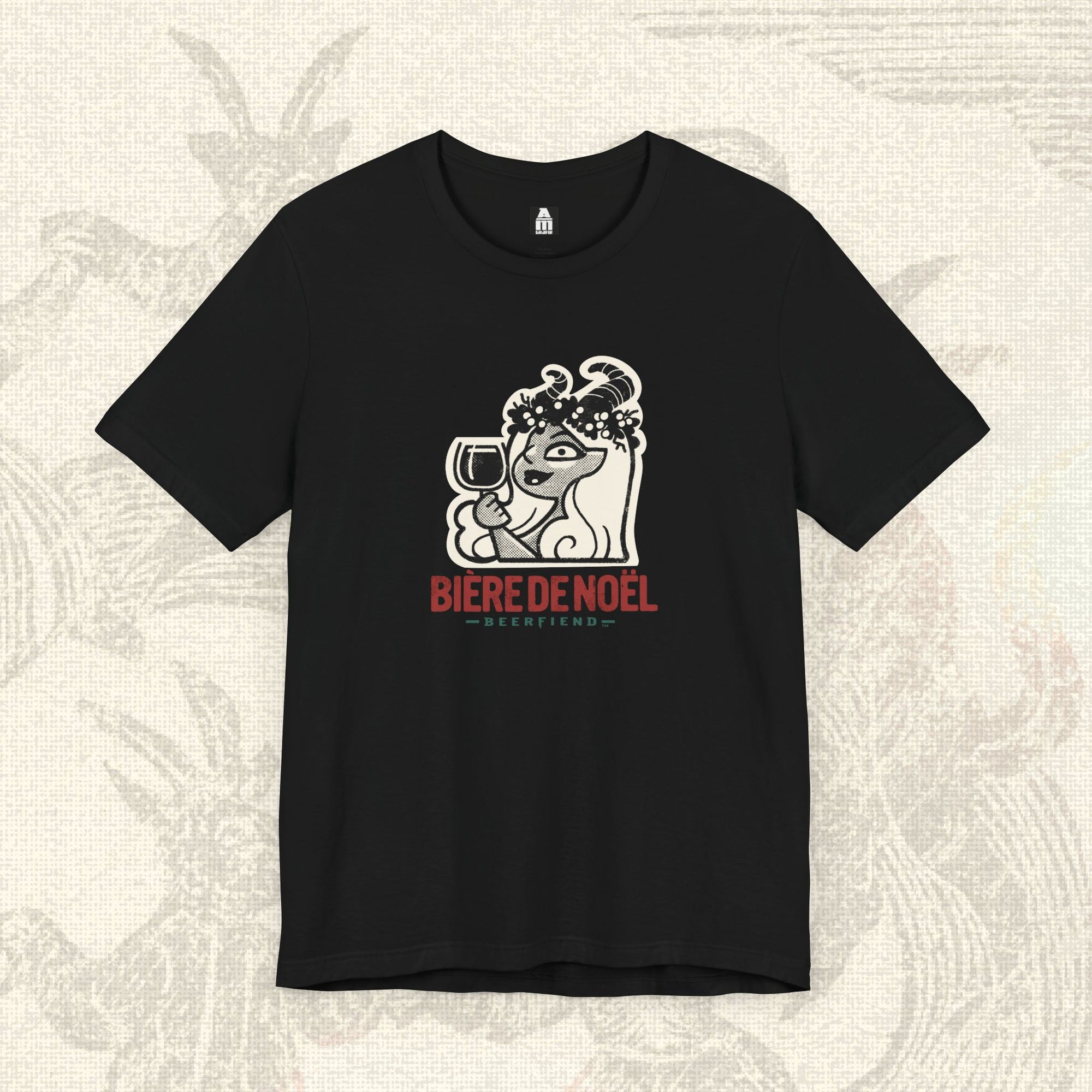 Biere de Noel Demon T-shirt | Beerfiend Holiday Ale graphic tee