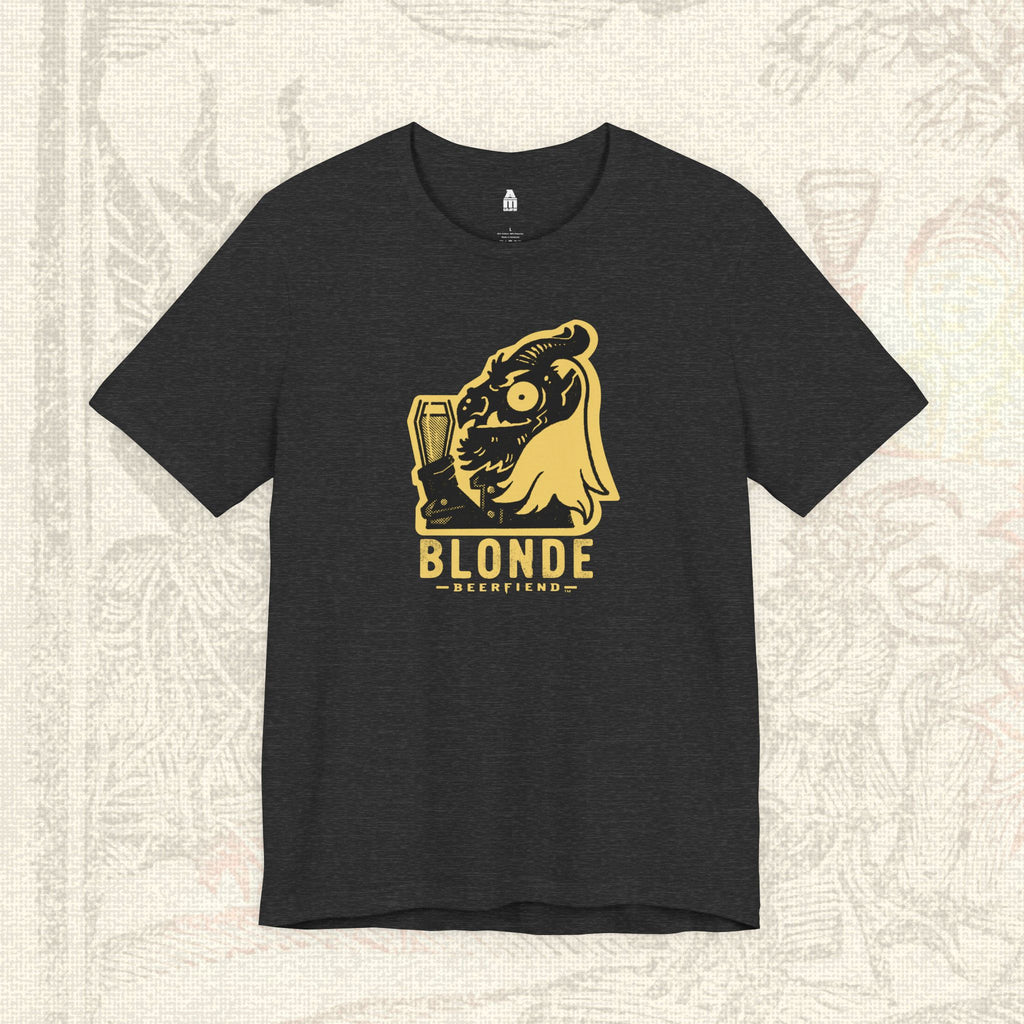 Beerfiend “Blonde” Tee | Retro Ale Lover Shirt