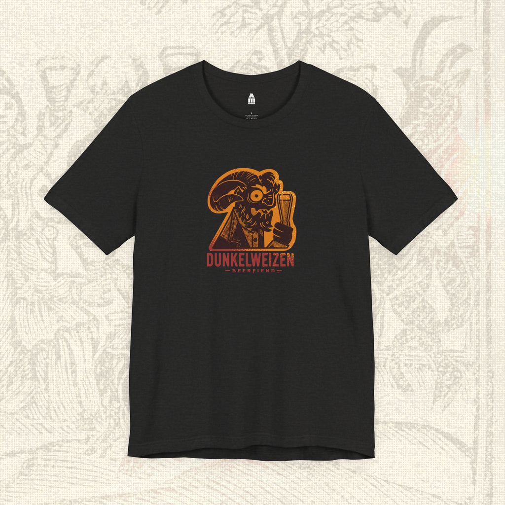 Dunkelweizen Beerfiend T-Shirt | Colour Retro beer tee