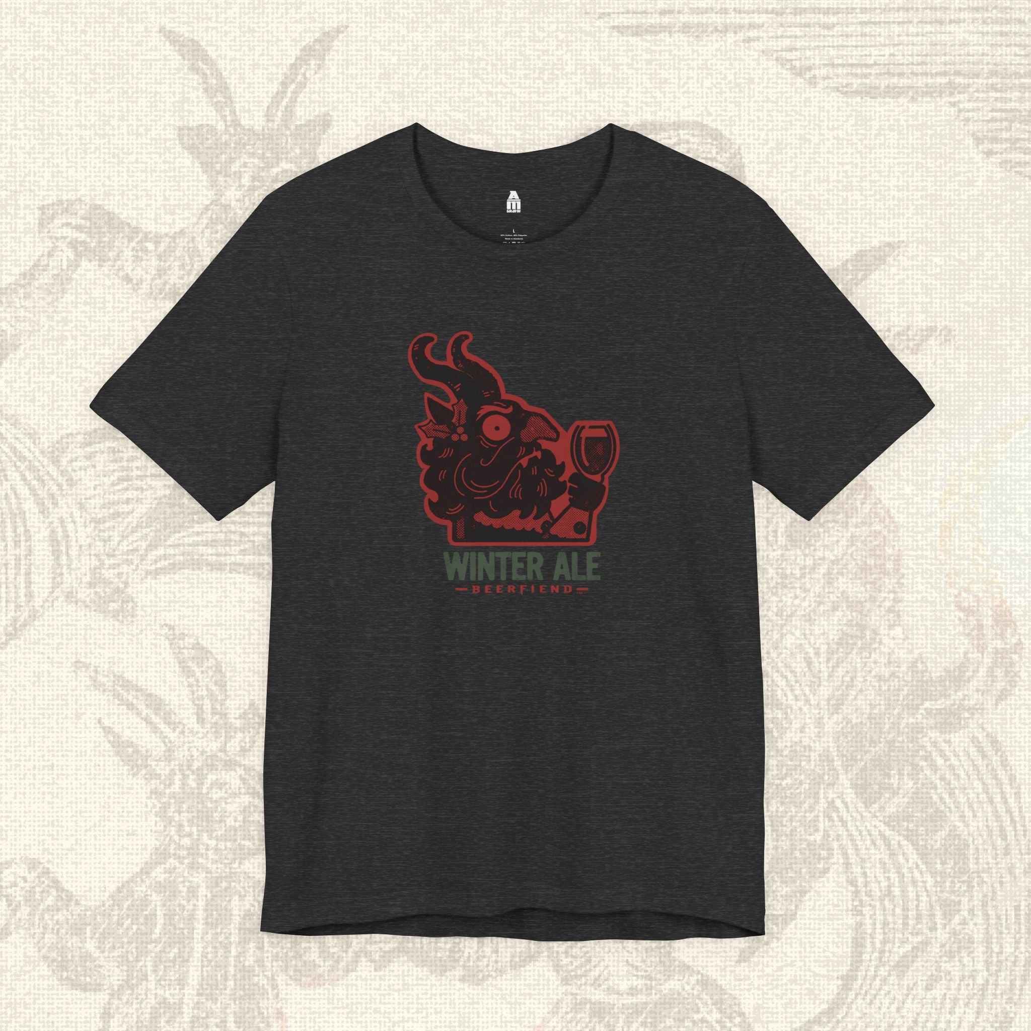 Krampus "Winter Ale" Beerfiend Tee | Seasonal Craft Beer T-Shirt