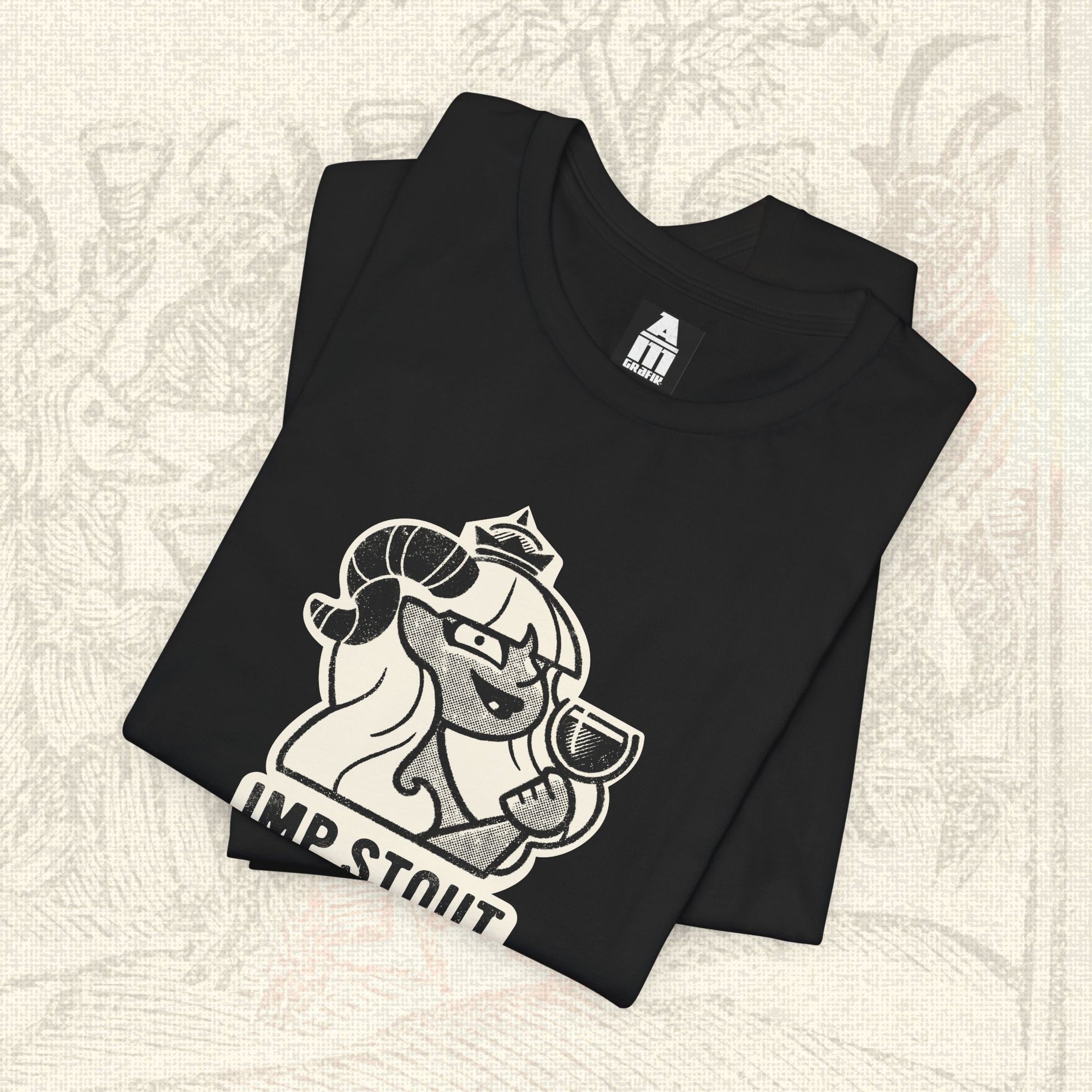 Beerfiend “Imp. Stout” Demon Tee – Imperial Stout pub shirt