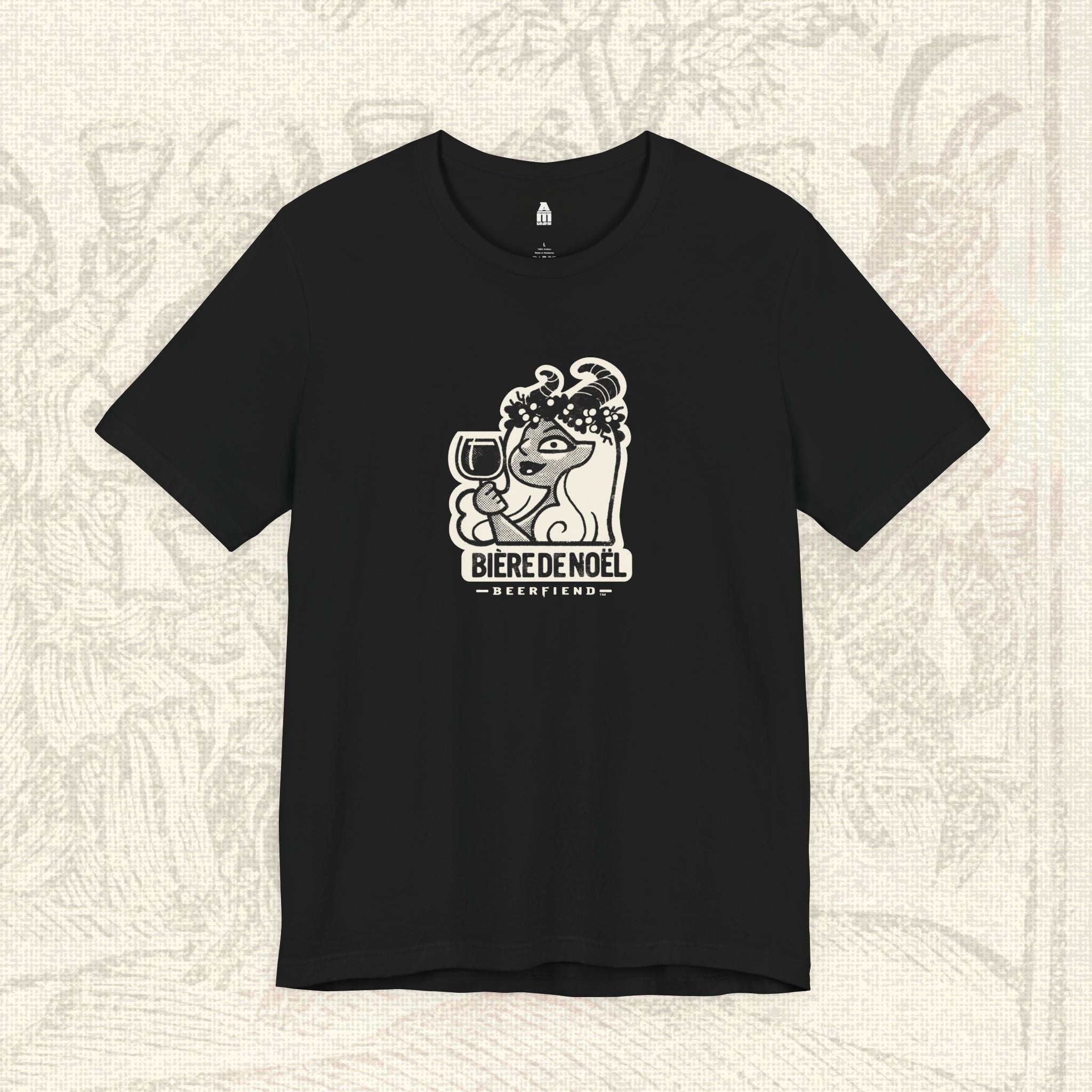 Beerfiend “Imp. Stout” Demon Tee – Imperial Stout pub shirt