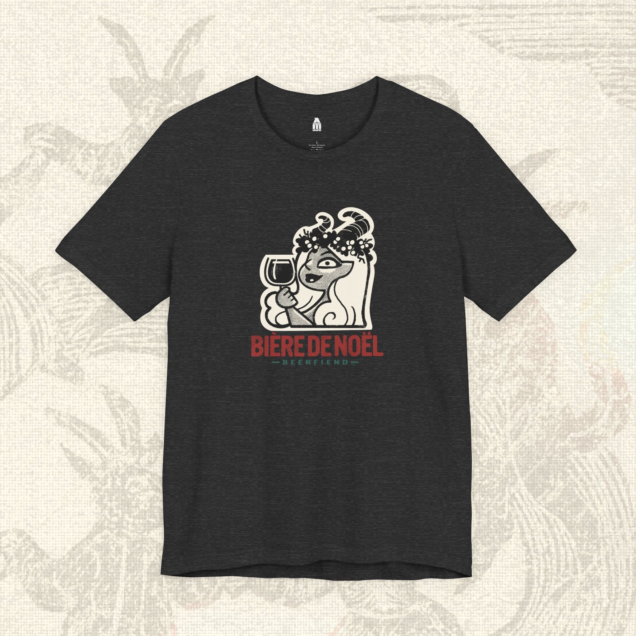 Biere de Noel Demon T-shirt | Beerfiend Holiday Ale graphic tee