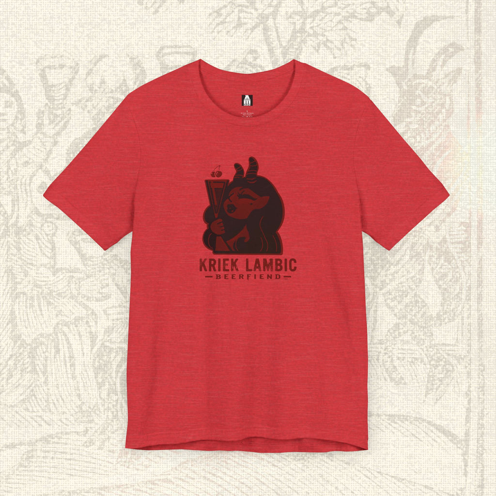Kriek Demon T-Shirt | Beerfiend Red Cherry Beer Graphic Tee