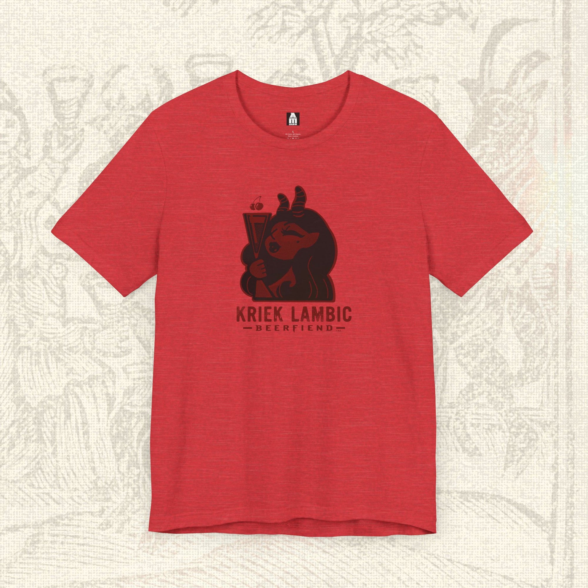 Kriek Demon T-Shirt | Beerfiend Red Cherry Beer Graphic Tee