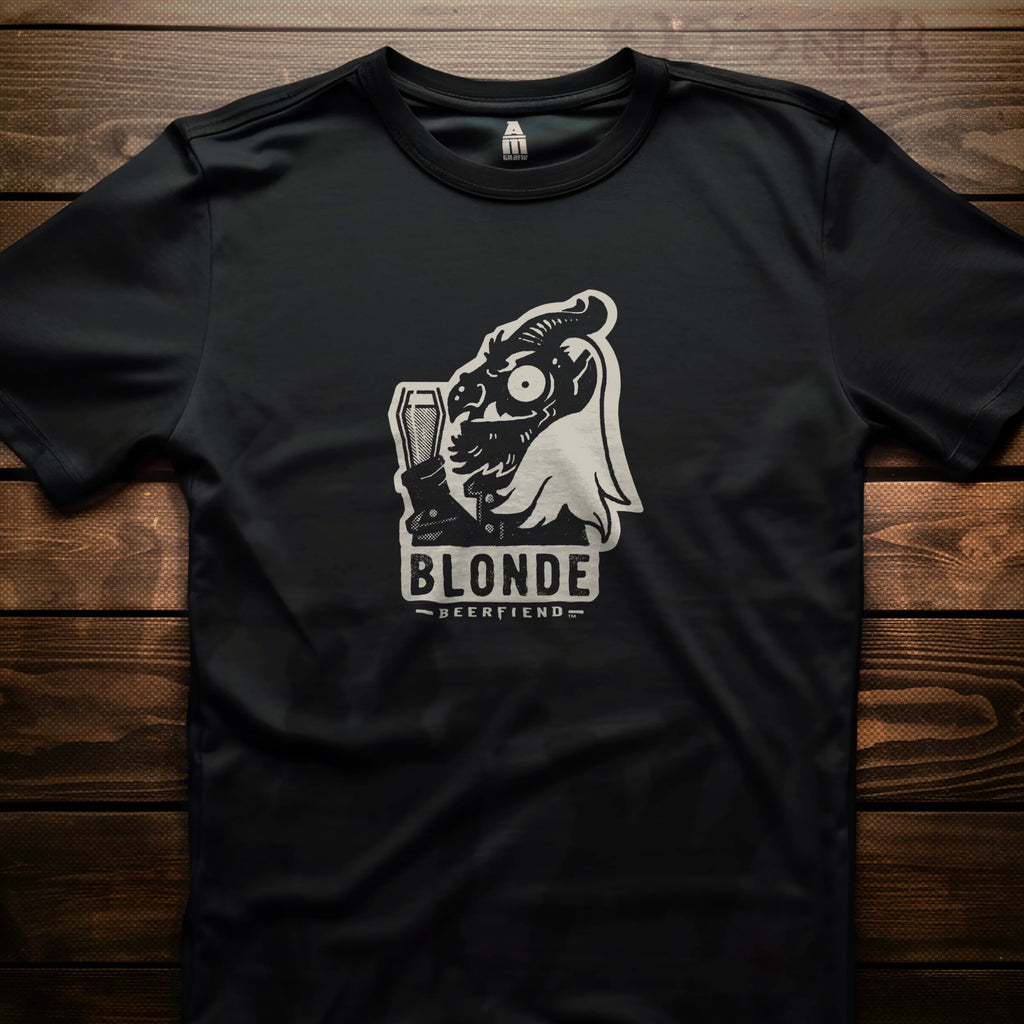 Beerfiend “Blonde” Tee | Light Body. Dark Intentions.