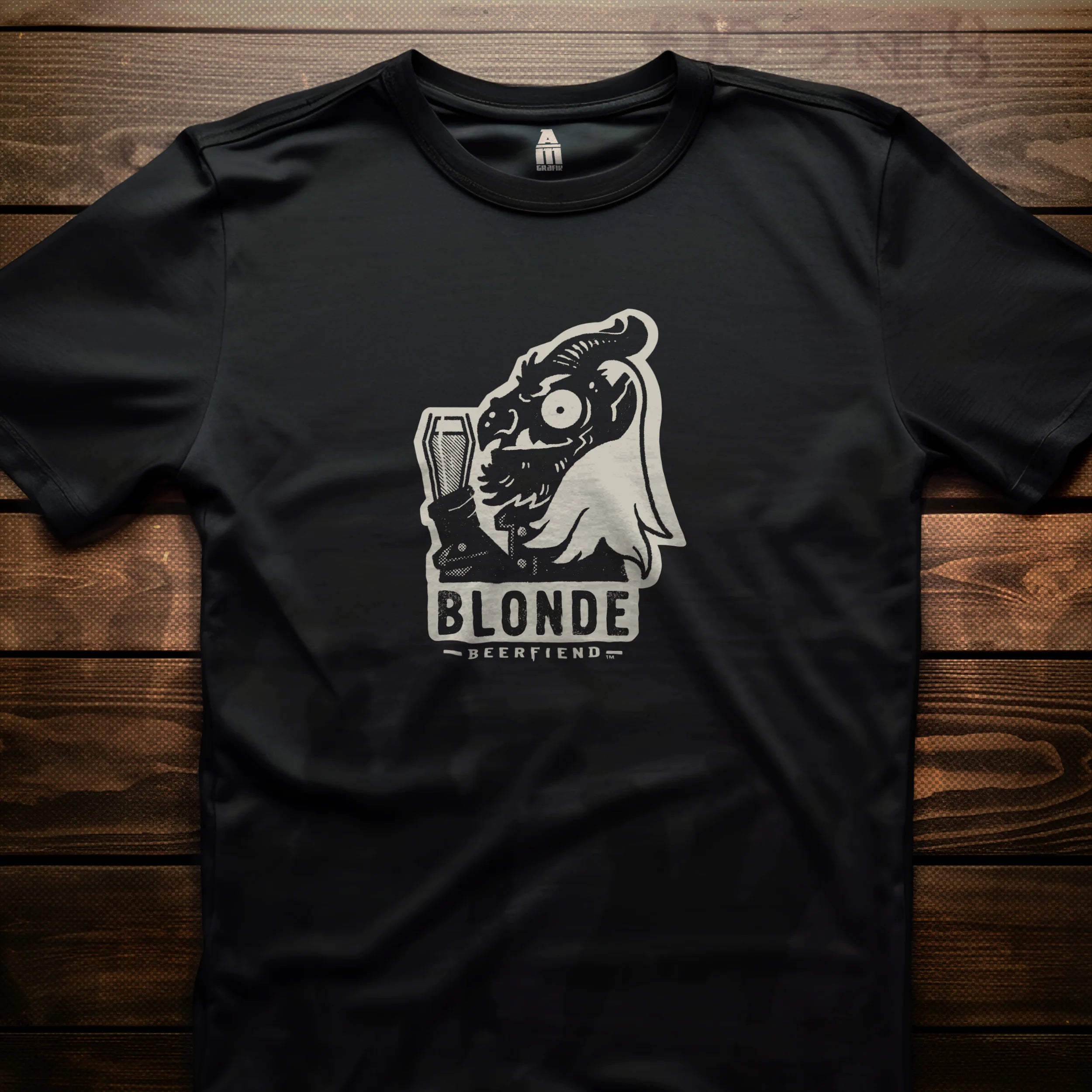 Beerfiend “Blonde” Tee | Light Body. Dark Intentions.