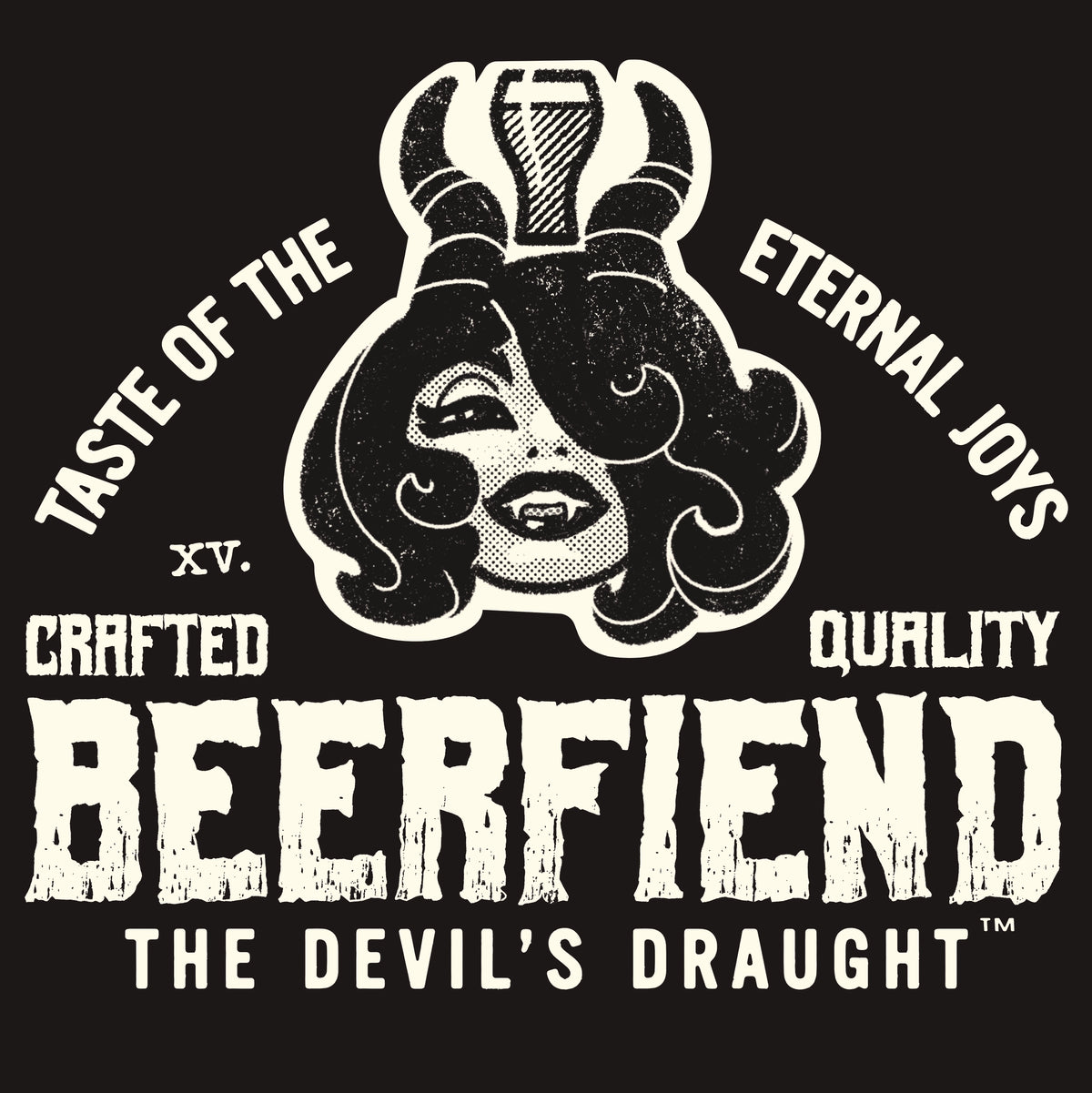 DEMON'S HEAD Beerfiend Tee | Devil's Draught shirt