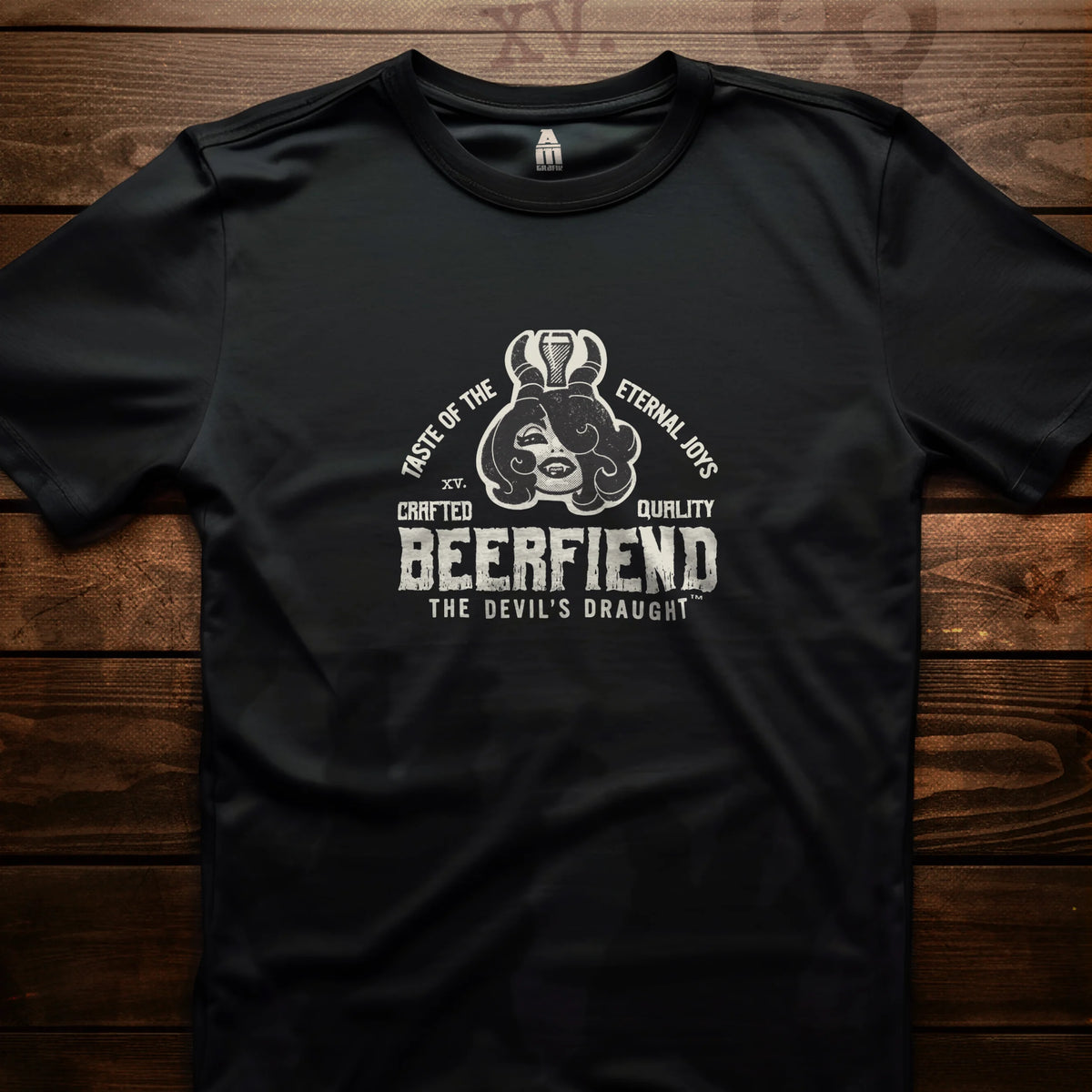 DEMON'S HEAD Beerfiend Tee | Devil's Draught shirt