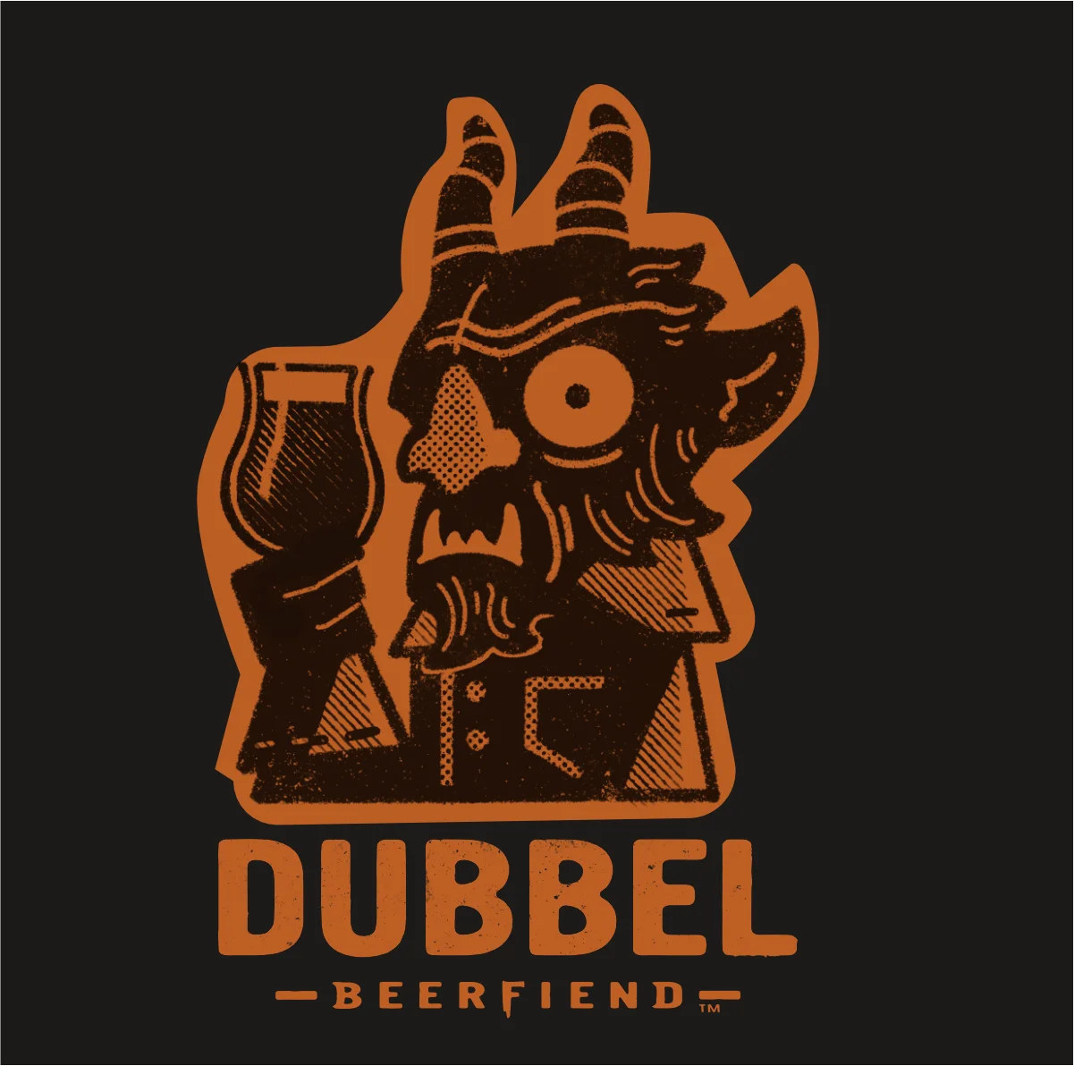 Dubbel Demon Tee | Beerfiend Craft Beer Graphic T-Shirt