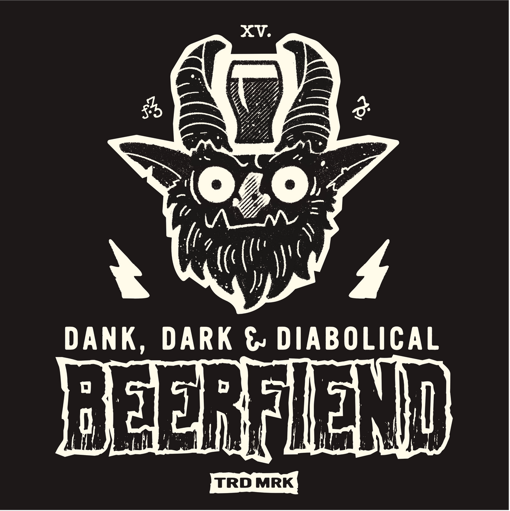 DEMON'S HEAD BEERFIEND TEE/ Dark, Dark, Diabolical Shirt